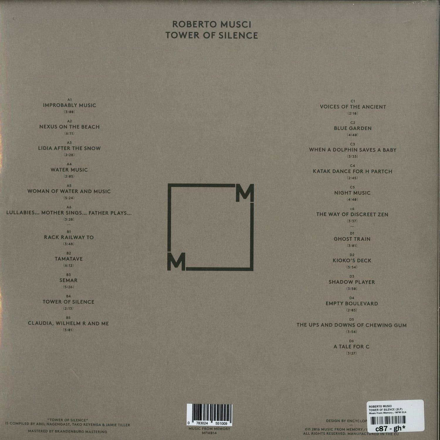 Roberto Musci - TOWER OF SILENCE