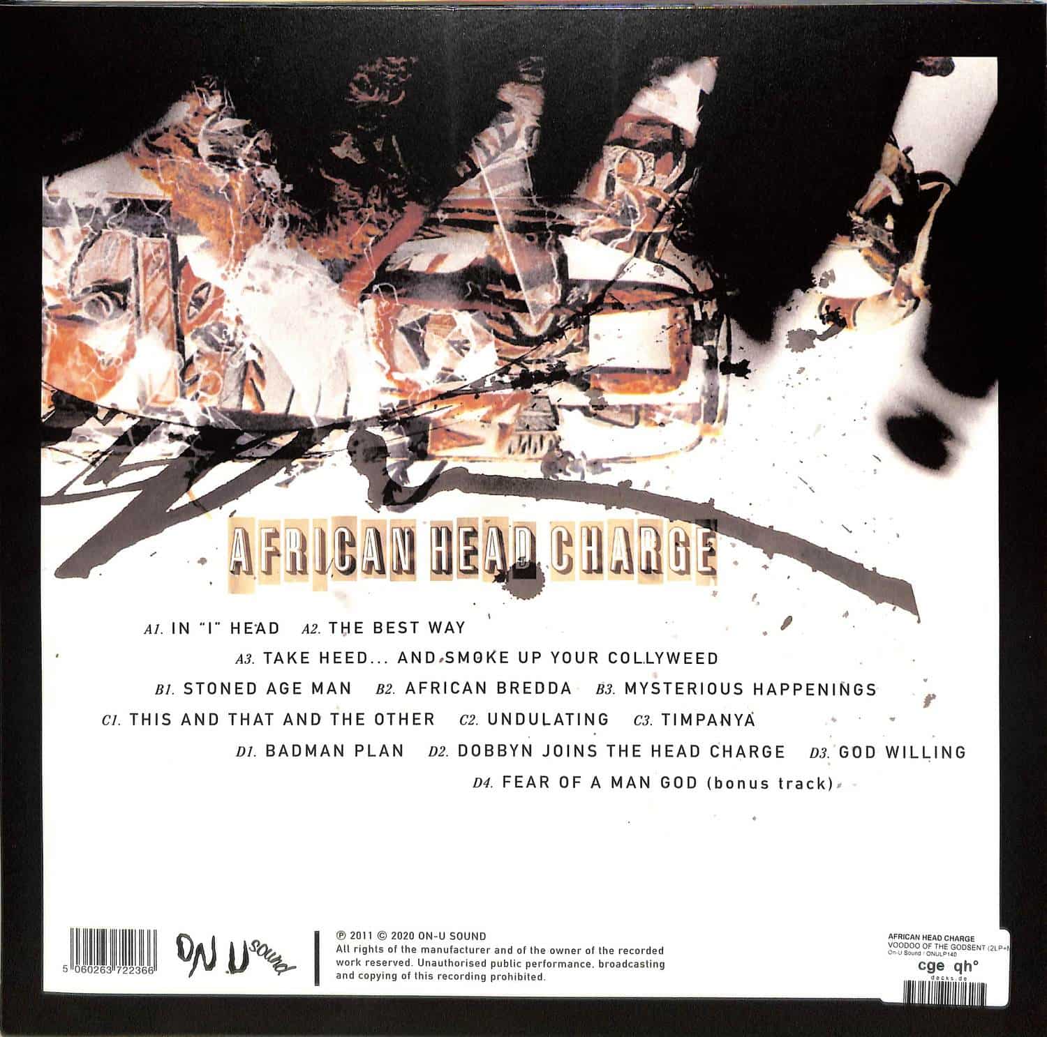 African Head Charge - VOODOO OF THE GODSENT / On-U Sound