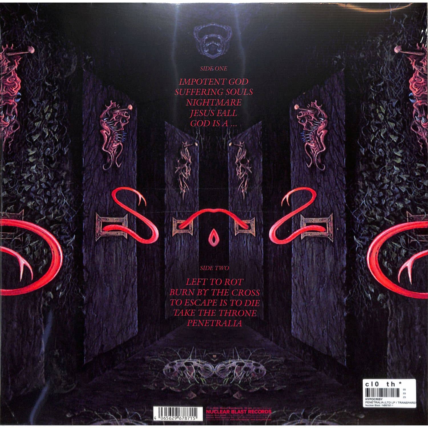 Hypocrisy - PENETRALIA
