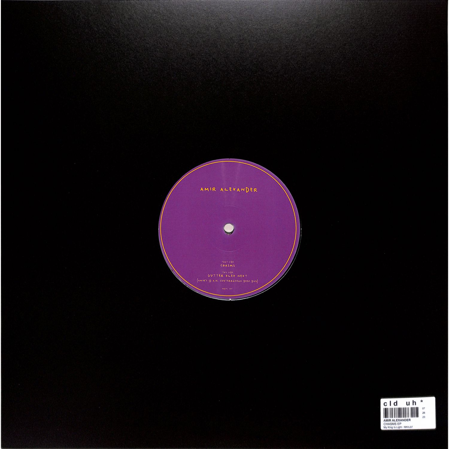 Amir Alexander / Chasms EP Amir Alexander / Chasms EP