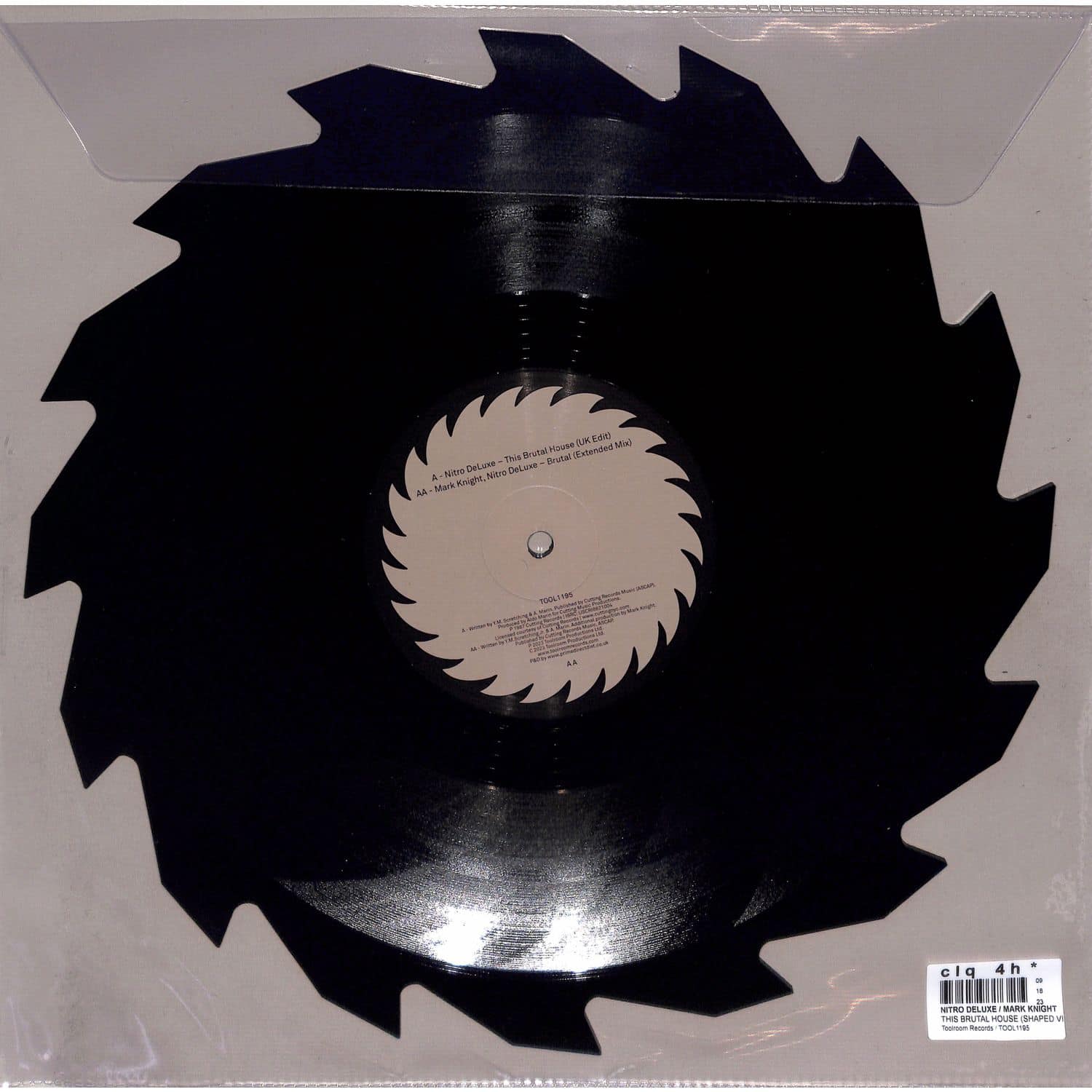 Nitro Deluxe, Mark Knight / This Brutal House (Die Cut Saw Tooth Shaped Vinyl) Nitro Deluxe, Mark Knight / This Brutal House (Die Cut Saw Tooth Shaped Vinyl)