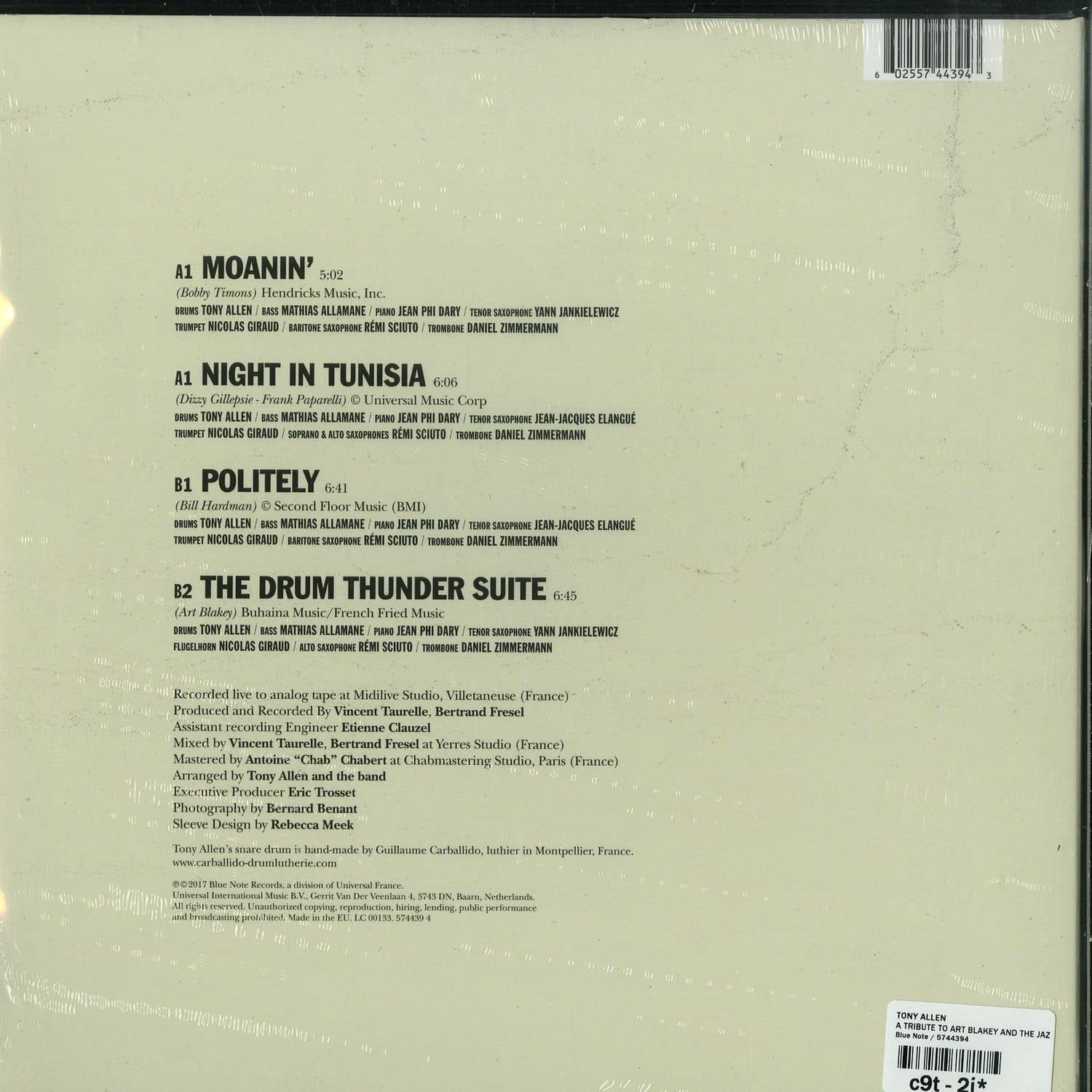レコード　Tony Allen A Tribute To Art Blakey NTUtNzM2OC5qcGVn.jpeg