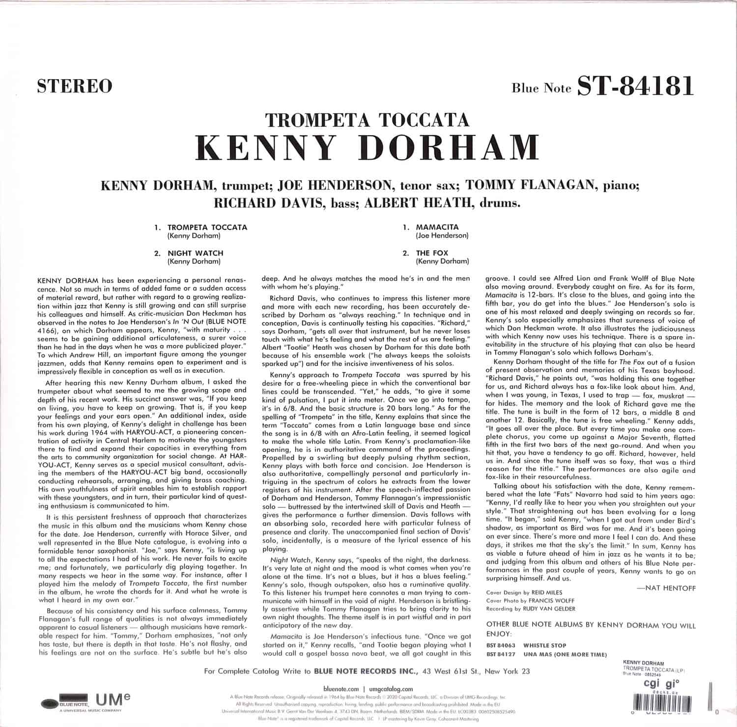 Kenny Dorham - TROMPETA TOCCATA