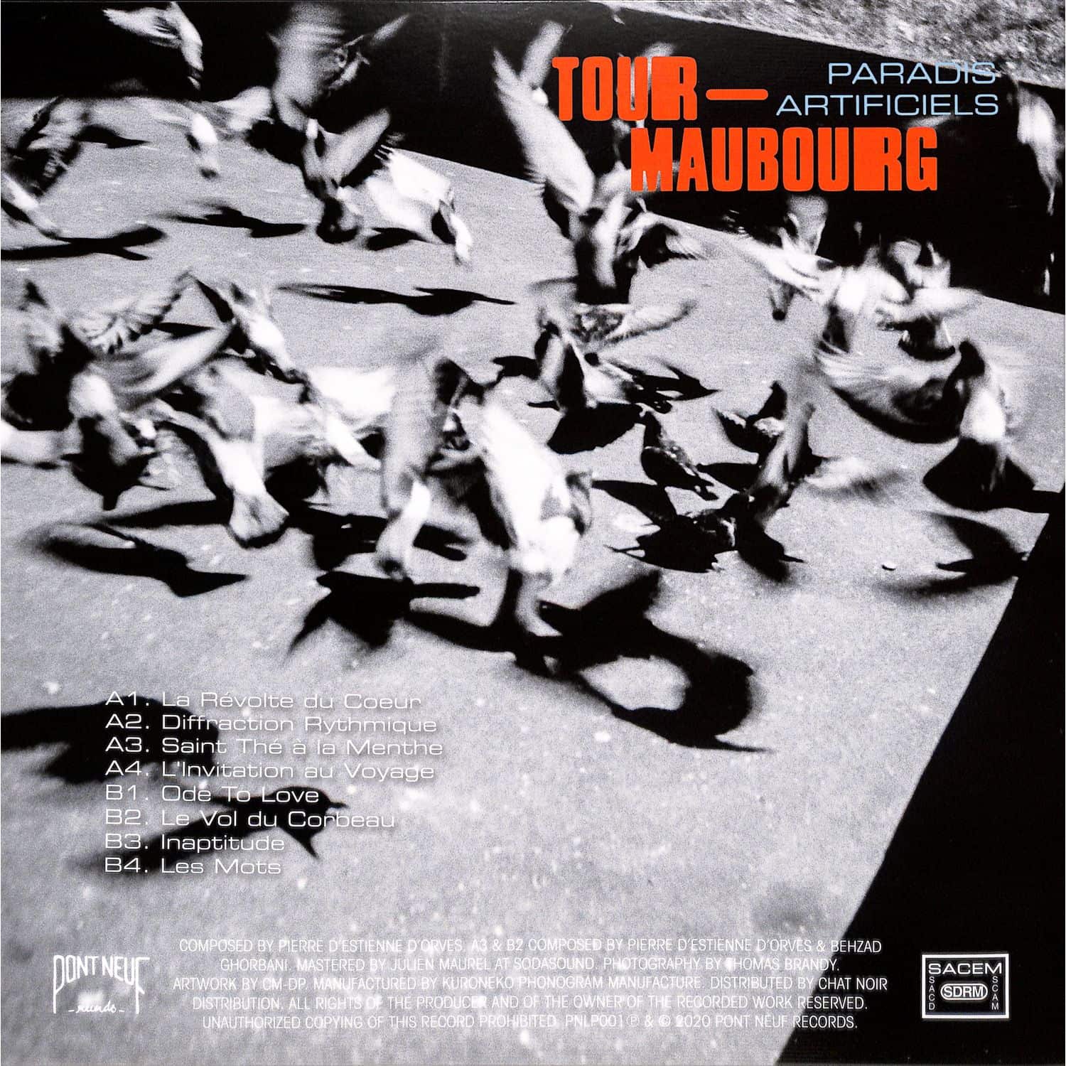 [レコード] Tour Maubourg Paradis Artificiels Paradis Artificiels | Tour-Maubourg