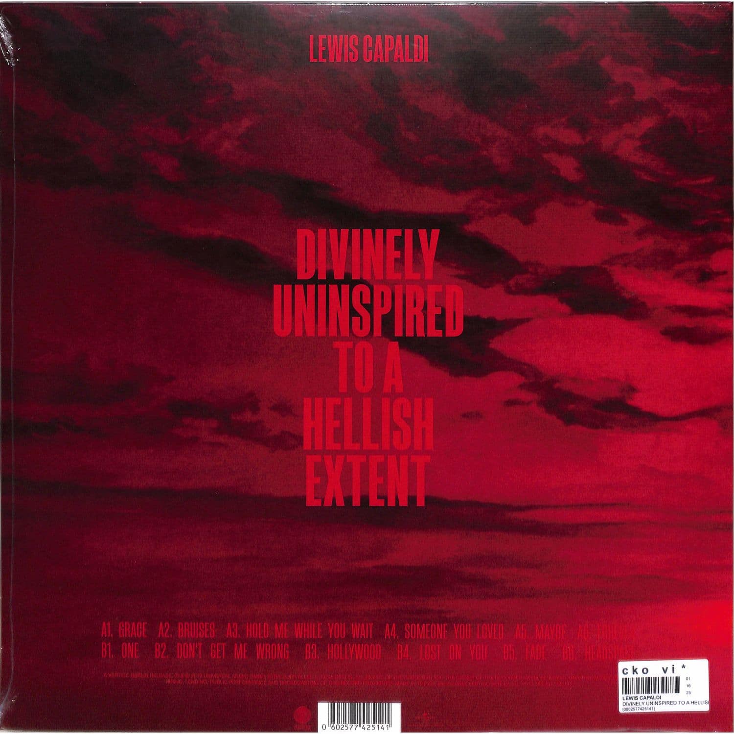 Lewis Capaldi - DIVINELY UNINSPIRED TO A HELLISH EXTENT