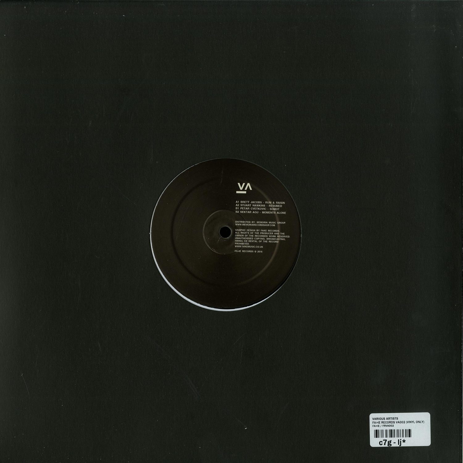 Various Artists - FA>IE RECORDS VA002
