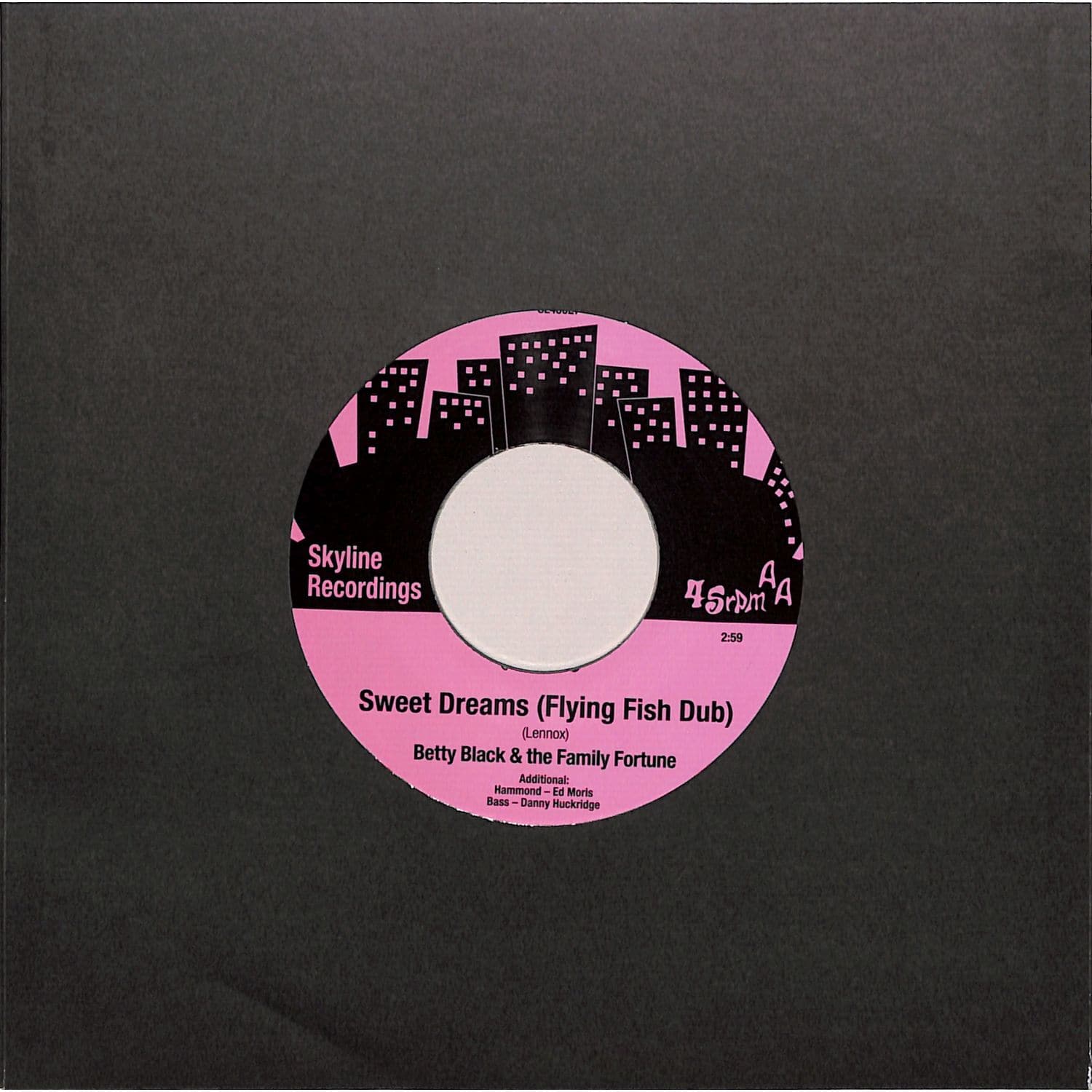 Betty Black – Sweet Dreams 7” Betty Black & The Family Fortune - Sweet Dreams (7