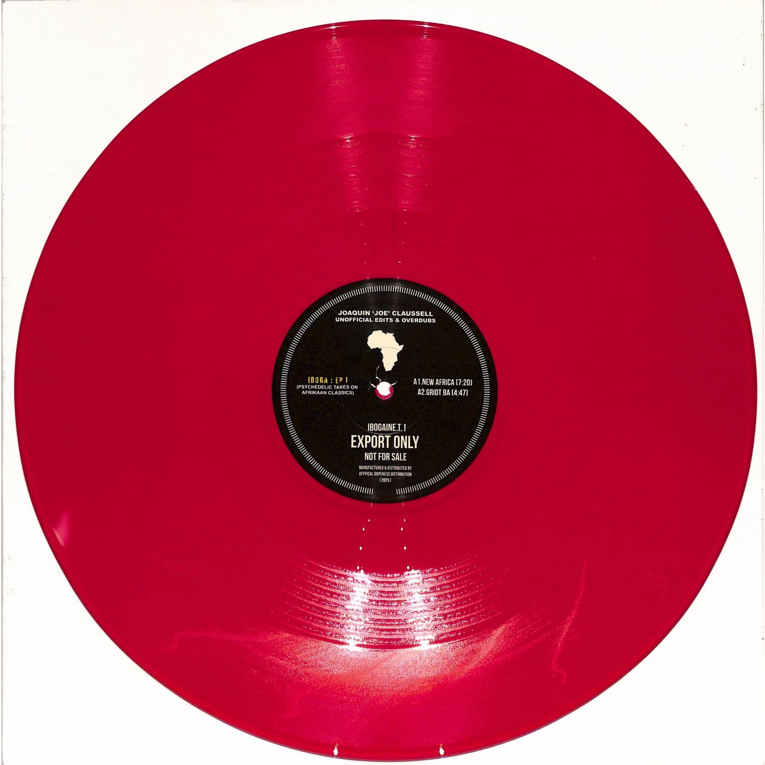 洋楽 Joaquin Joe Claussell Iboga Joaquin Joe Claussell - IBOGA - The 12” EP Part 1