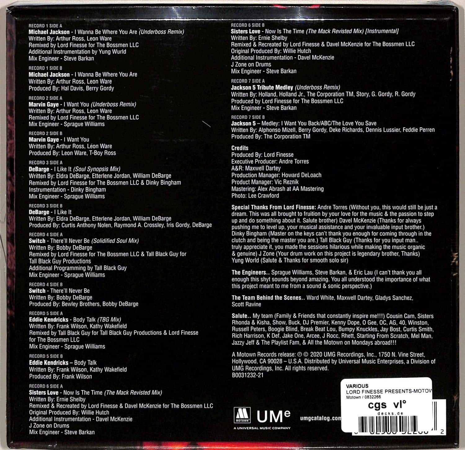 Lord Finesse MOTOWN STATE OF MIND 7 × 7 Lord Finesse Presents - Motown State Of Mind - Album by Lord