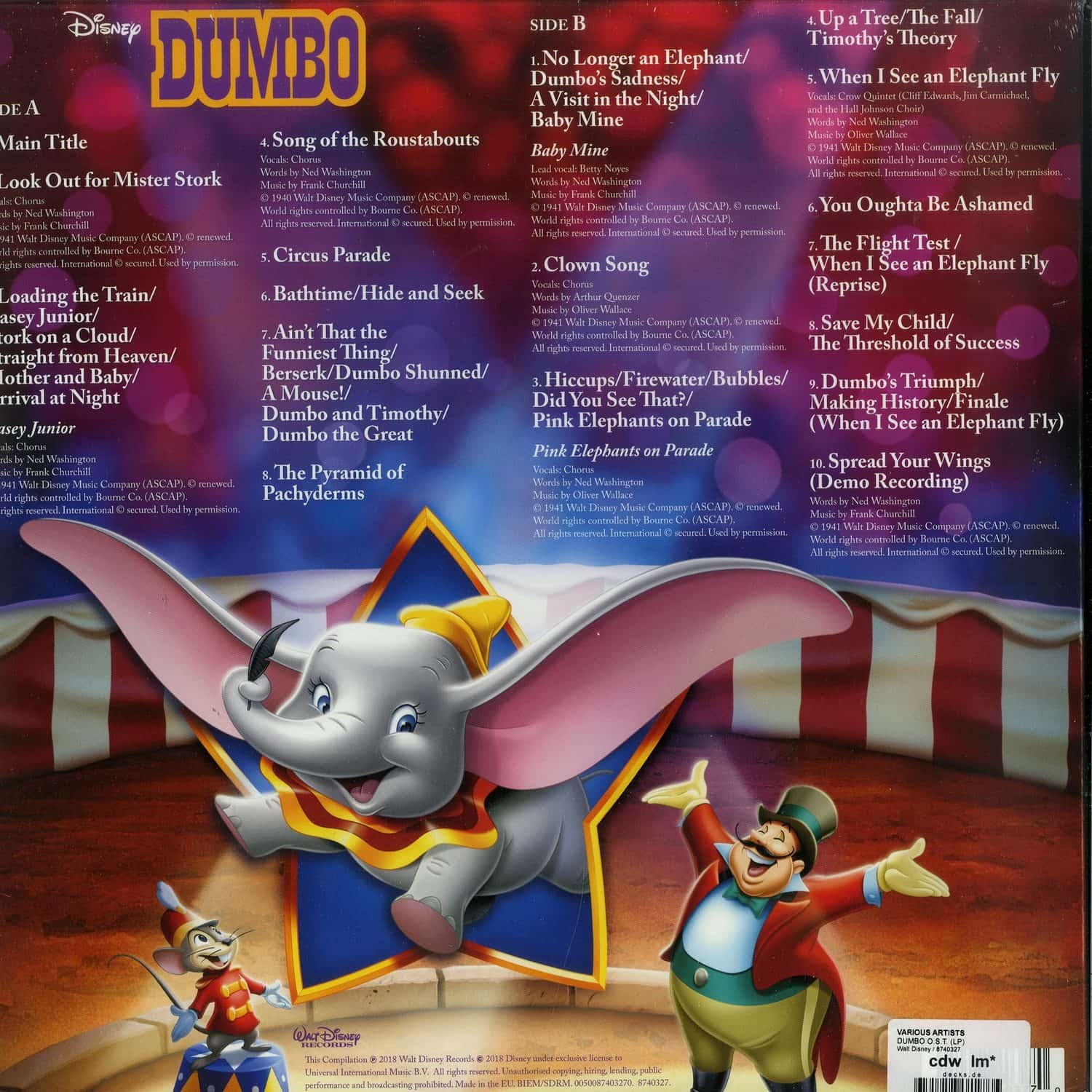 dumbo songs dumbo songs