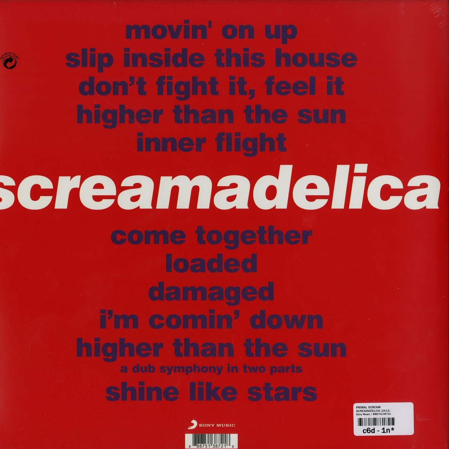 2discs LP Primal Scream Screamadelica 88875138721 Sony Music 未開封 /00660 MS5qcGVn.jpeg