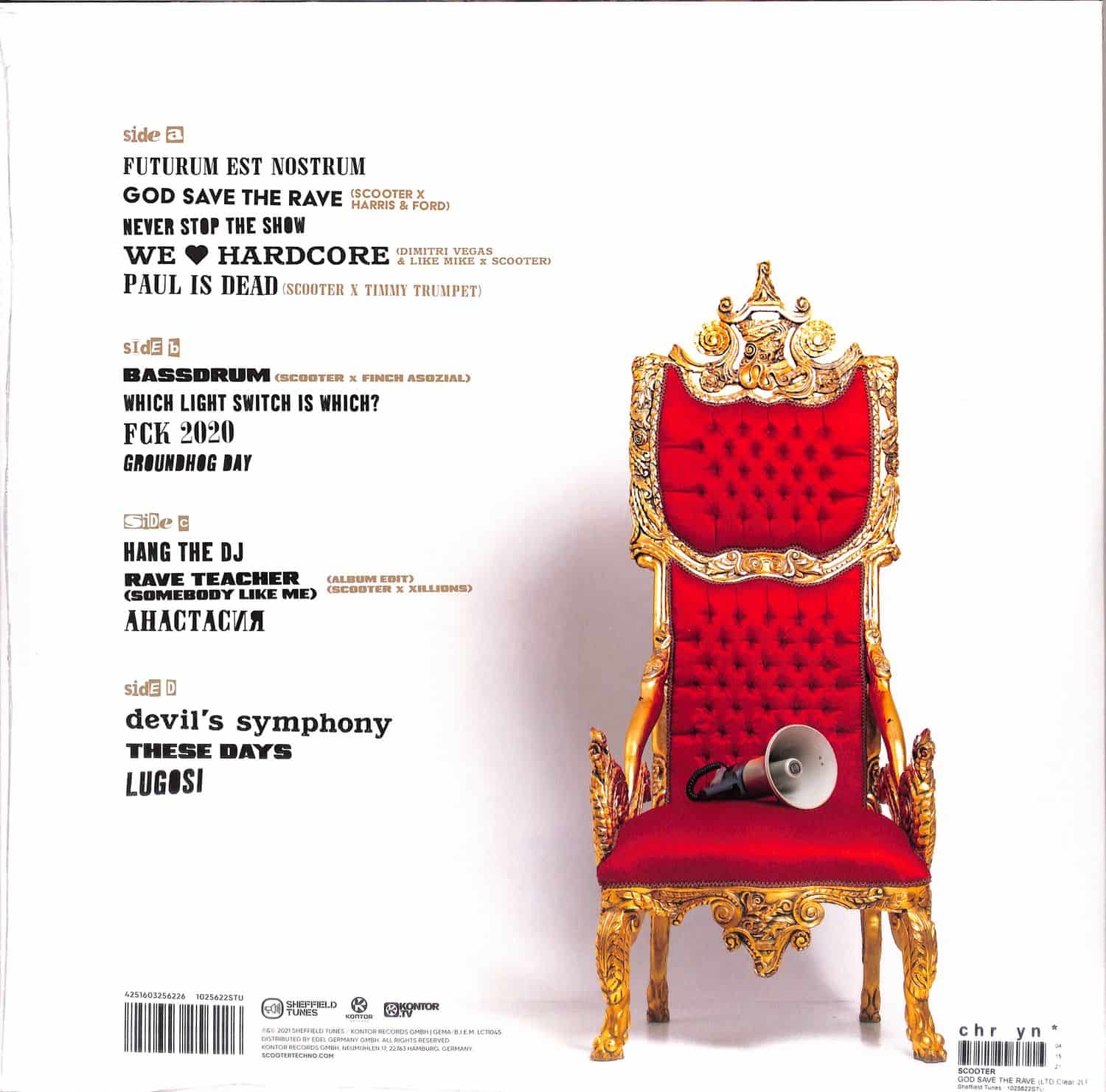 Scooter God Save The Rave