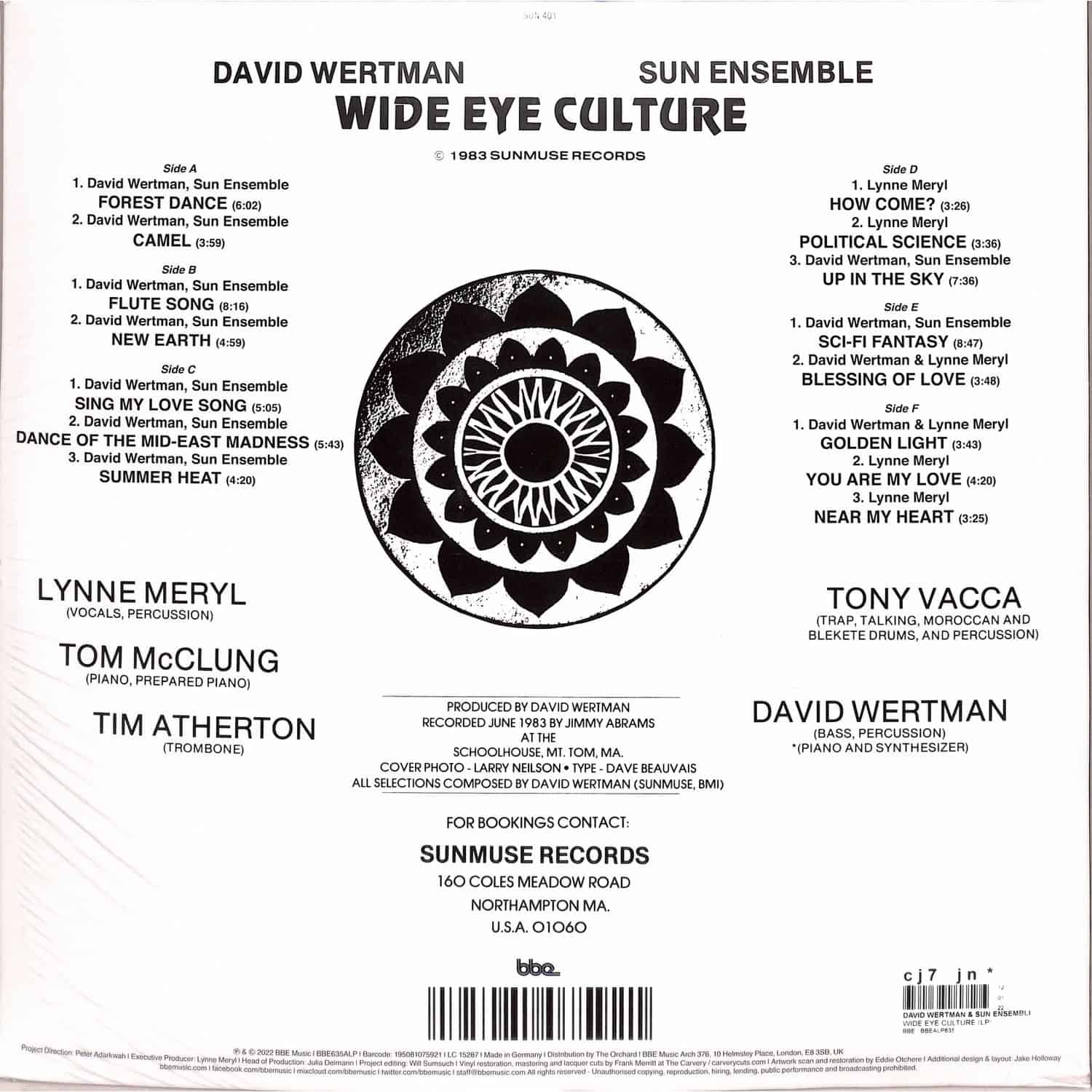 David Wertman & Sun Ensemble - WIDE EYE CULTURE