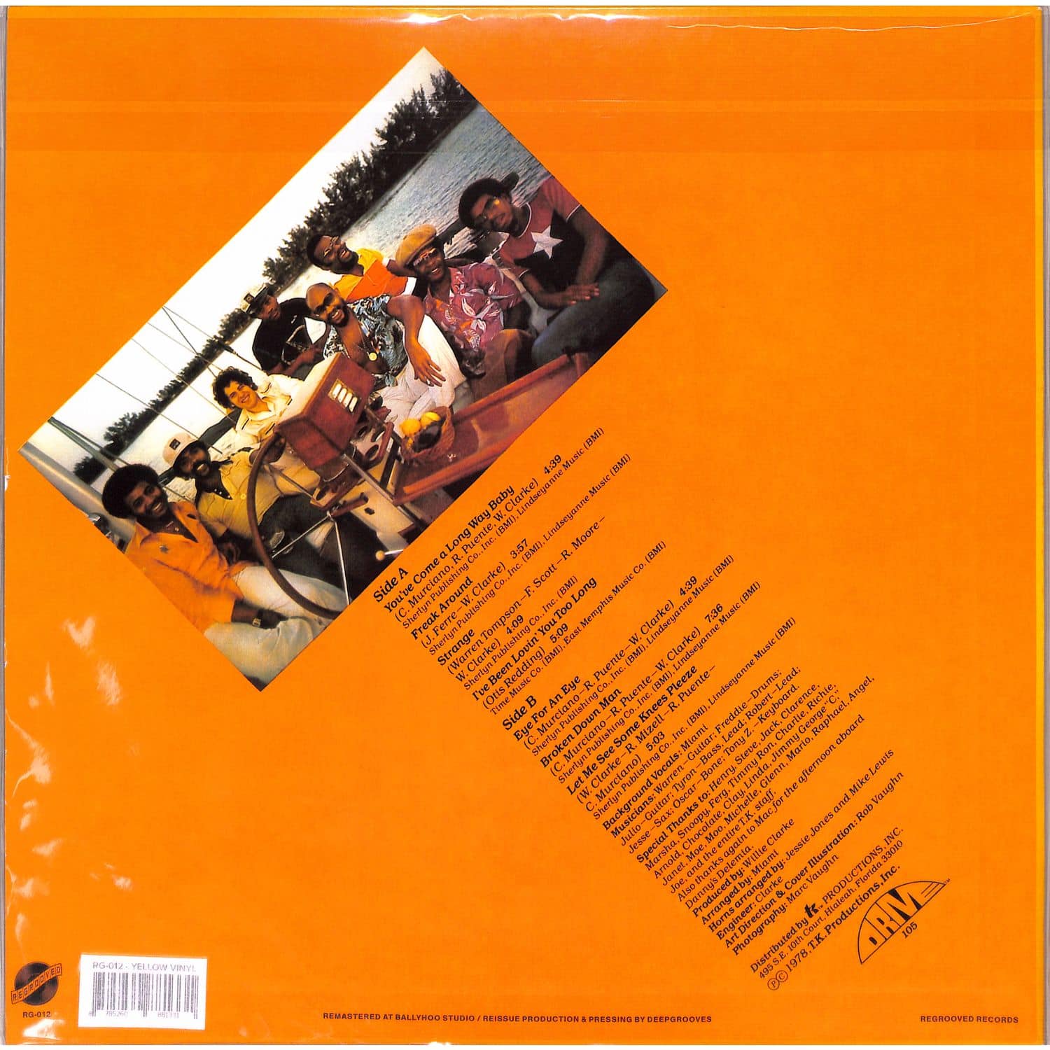 蘭LP Miami Miami RG012 Regrooved Records /00260 Miami - MIAMI / Regrooved Records / RG-012-Yellow | Coloured 12