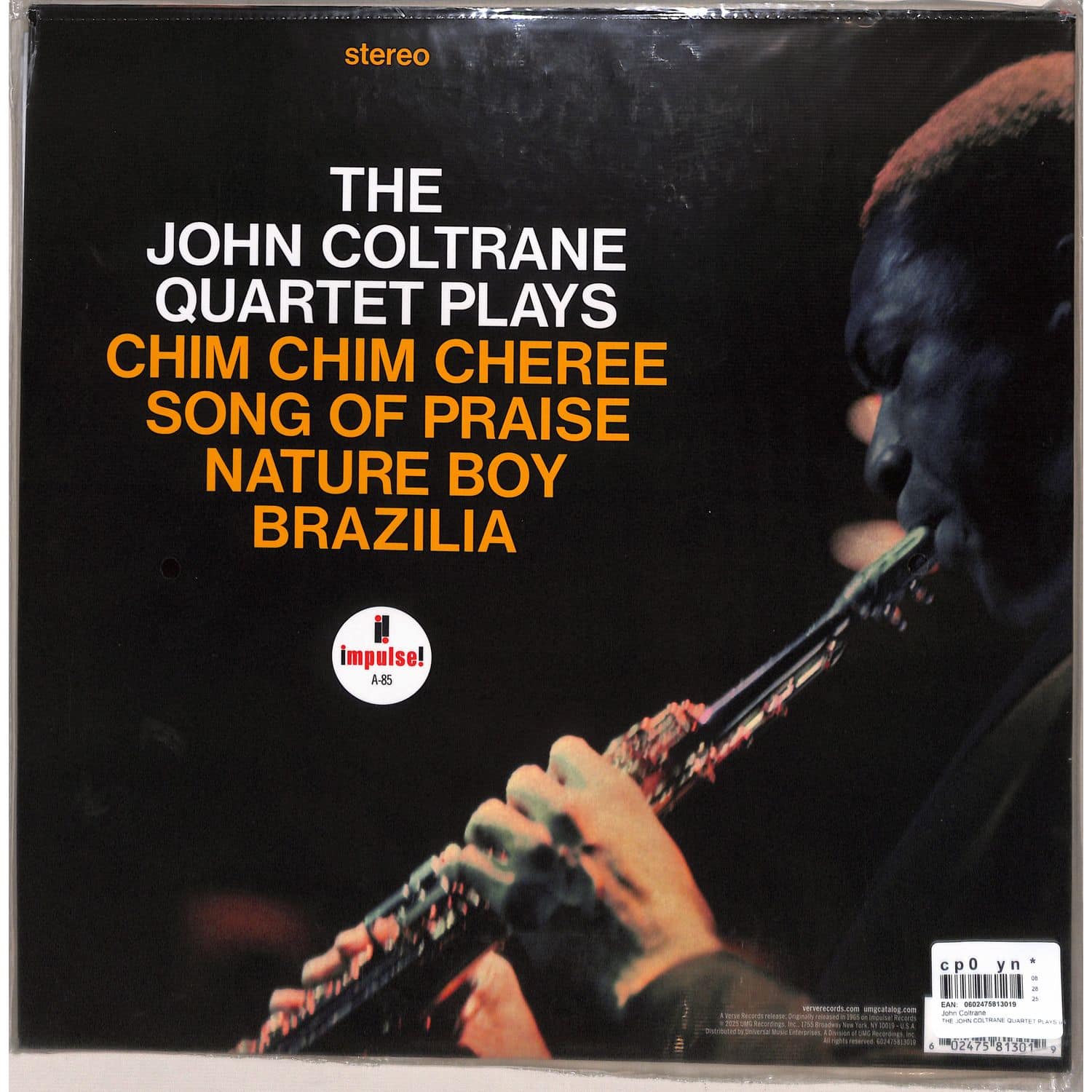 洋楽 LP BRASSTHE JOHN COLTRANE QUARTET LLP24 洋楽 LP BRASSTHE JOHN COLTRANE QUARTET LLP24 John Coltrane