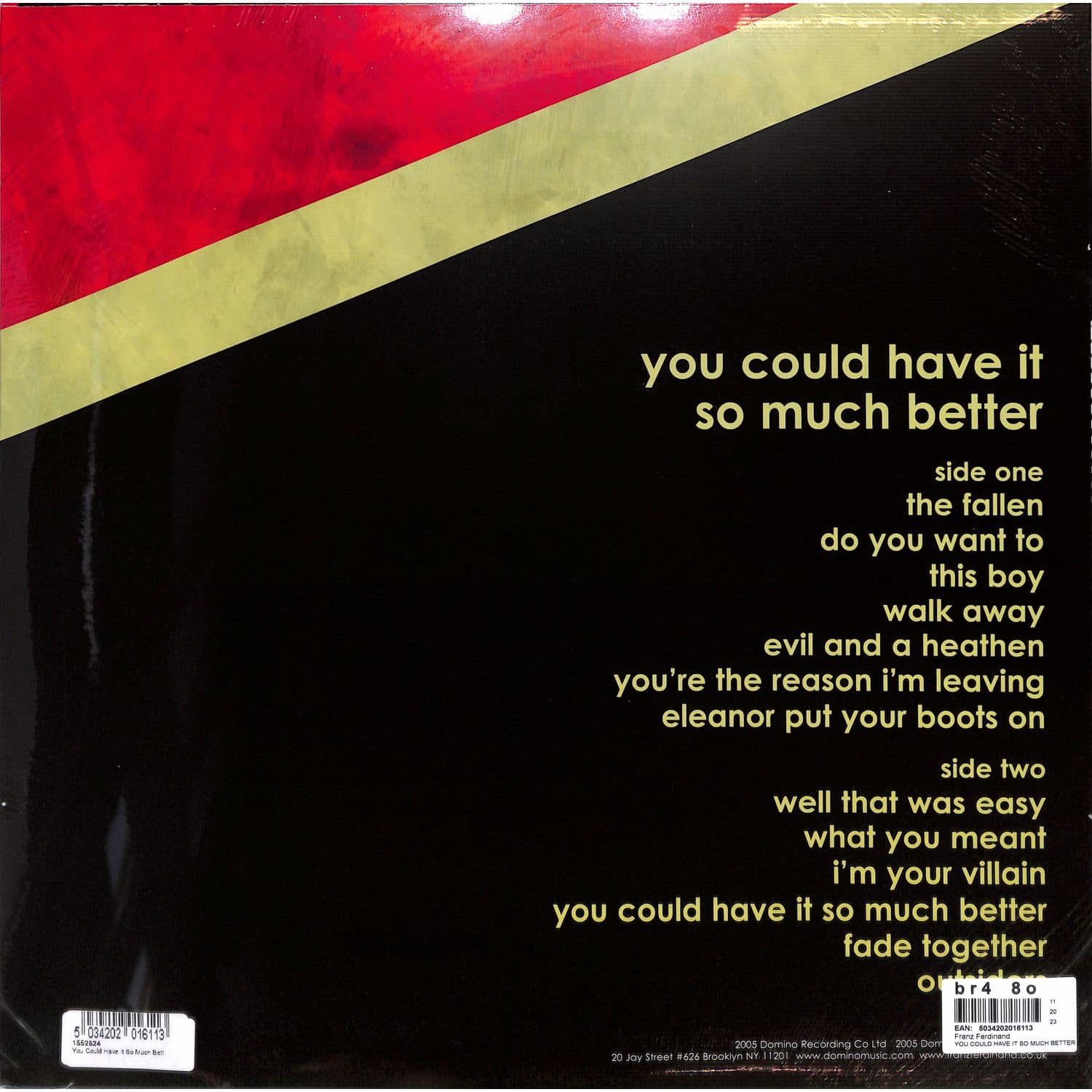 Franz Ferdinand You Could〜　レコード Buy Franz Ferdinand : You Could Have It So Much Better (LP