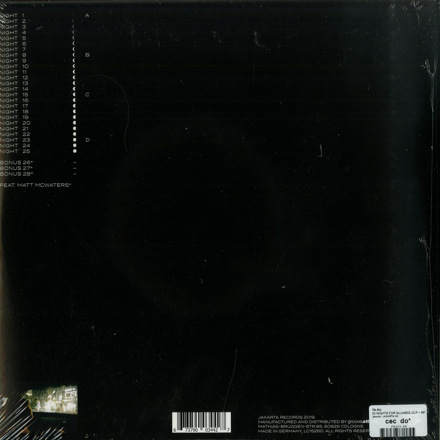 洋楽 TA-KU / 25 NIGHTS FOR NUJABES 2LP Review: Ta-ku's '25 Nights for Nujabes' Is an Emotive