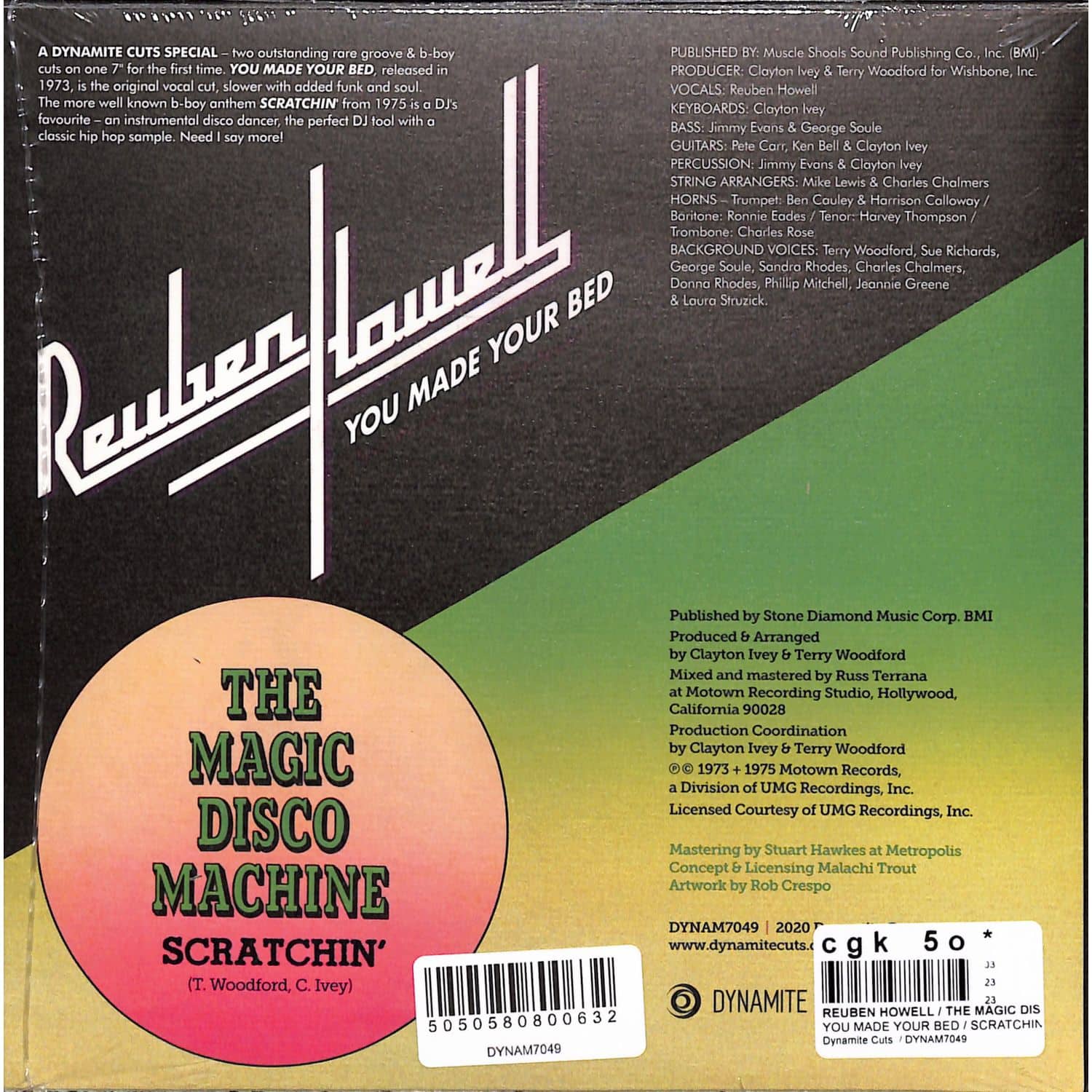 Reuben Howell / The Magic Disco Machine - YOU MADE YOUR BED Reuben Howell / The Magic Disco Machine - YOU MADE YOUR BED