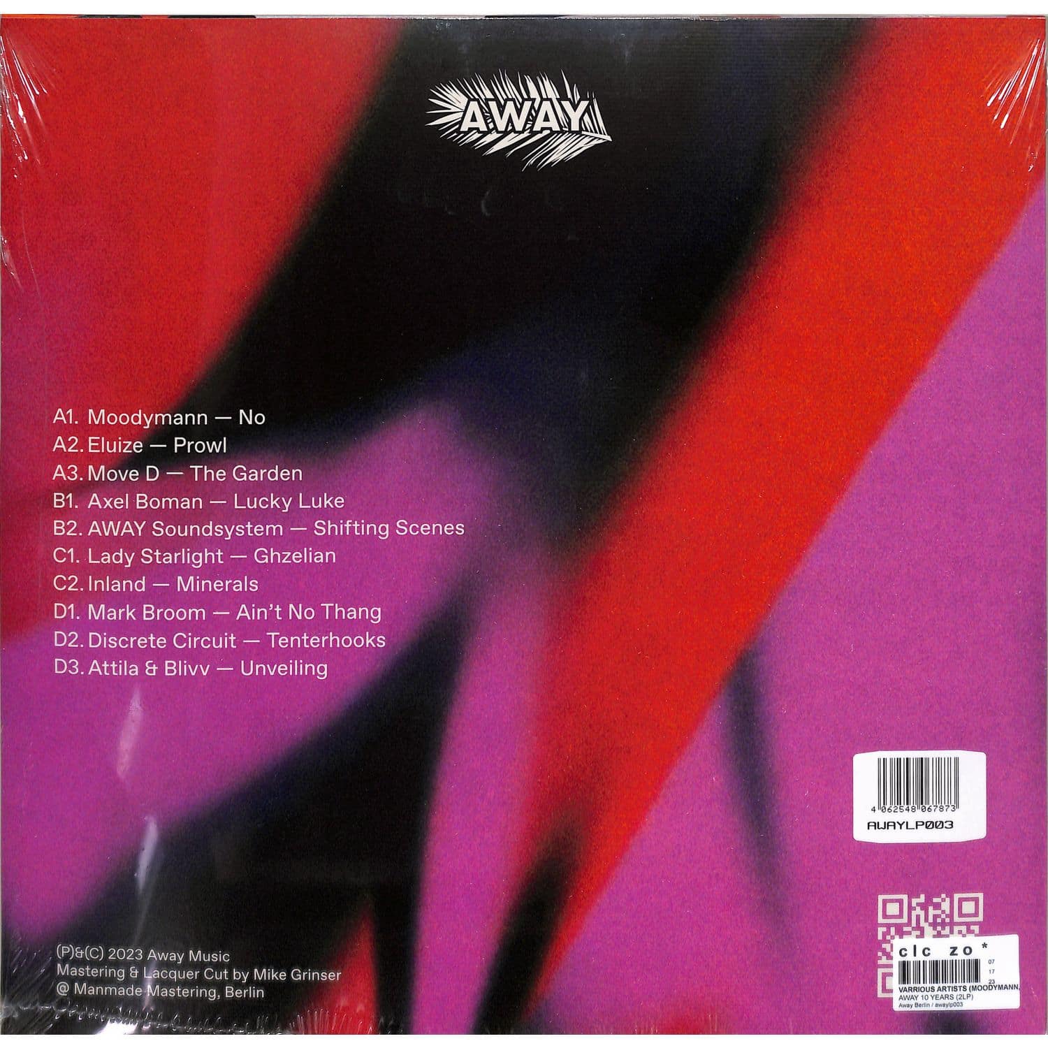 Moodymann, Move D, Axel Boman, Inland, Mark Broom / Away 10 Years