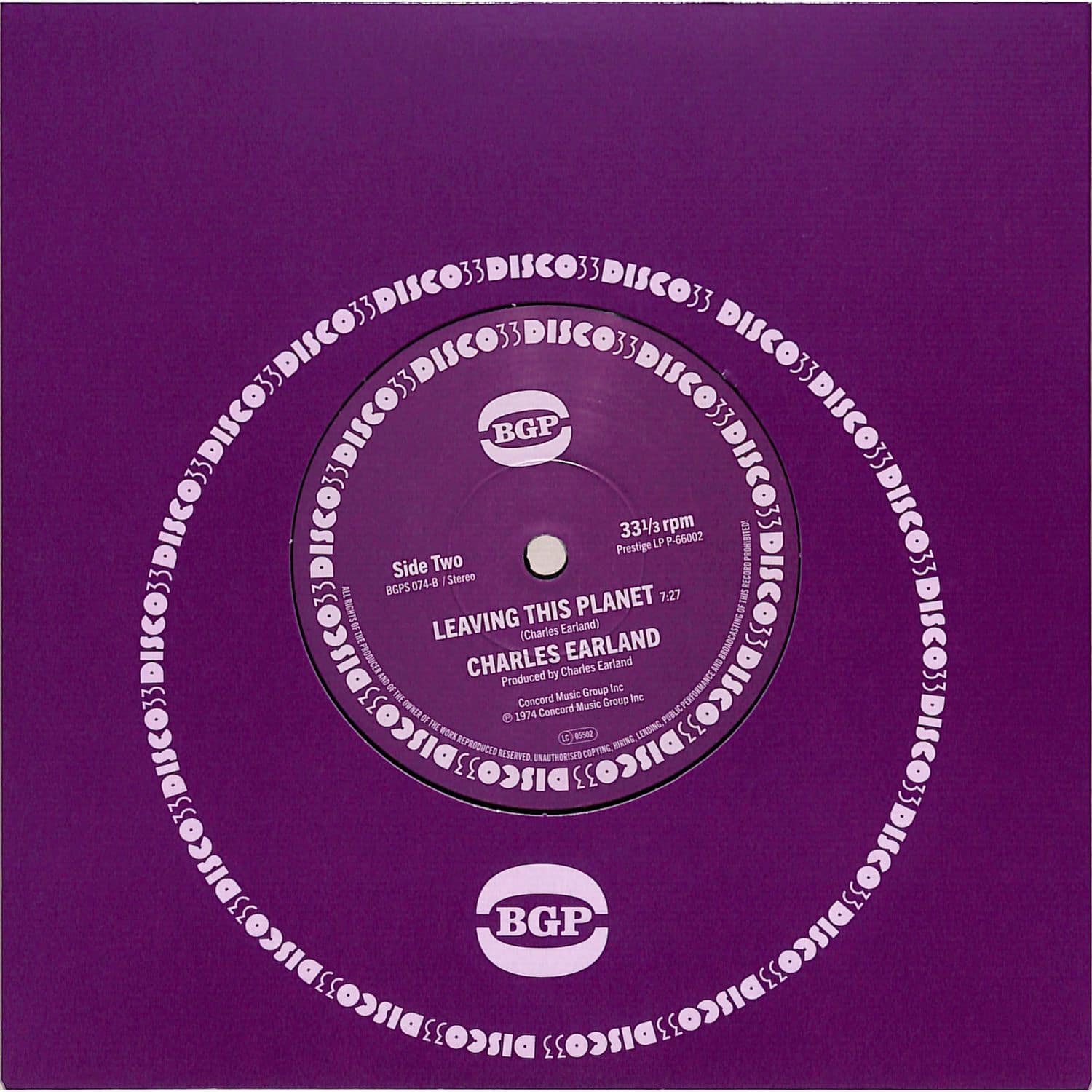 Charles Earland - MURILLEY / LEAVING THIS PLANET / Ace Records 