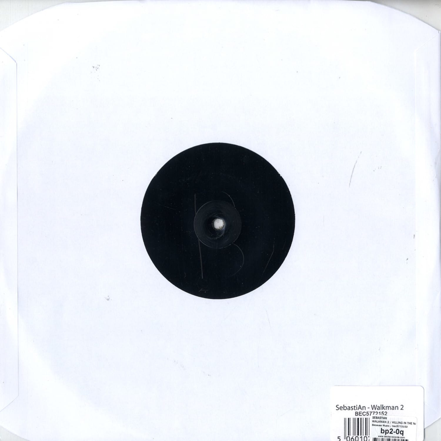 Sebastian - WALKMAN 2 / KILLING IN THE NAME RMX