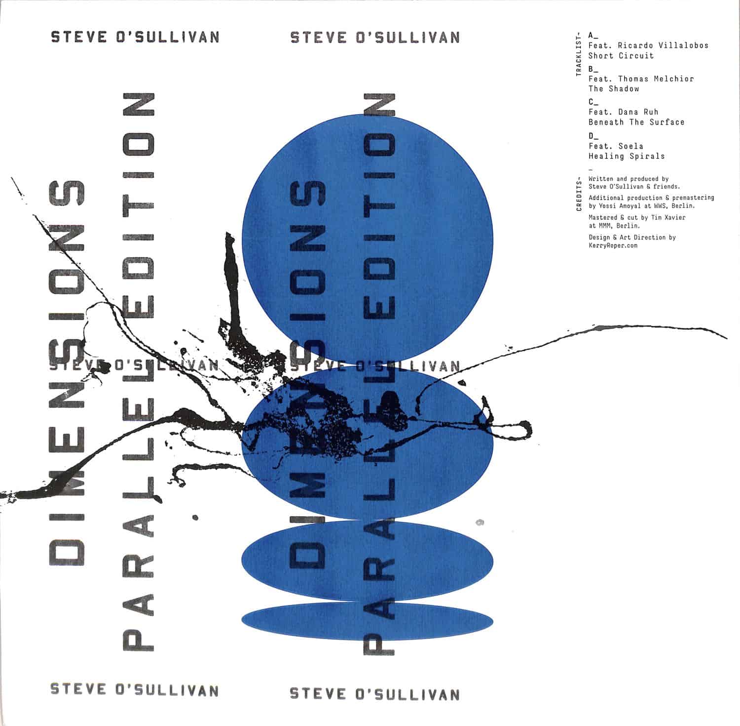 Steve O'Sullivan – Dimensions 1 Steve O'Sullivan – Dimensions 1 – 2 x Vinyl (LP, Album