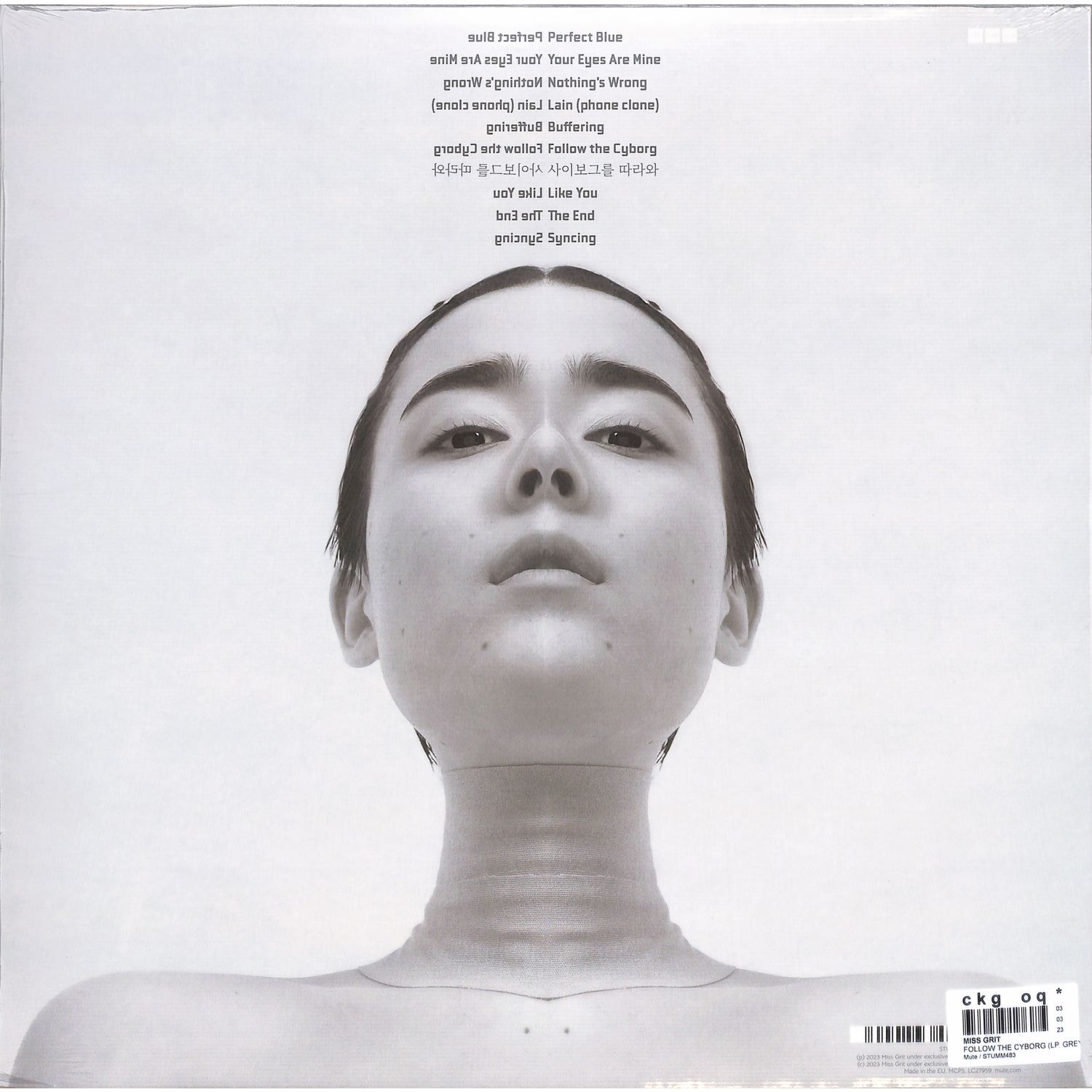 Miss Grit – Follow The Cyborg, E.U. Limited Edition, Grey [Smokey Marble] Vinyl LP