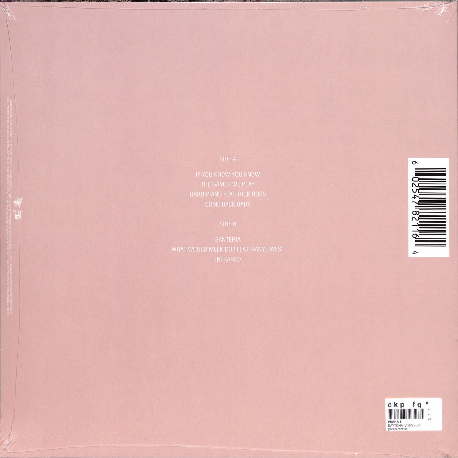 Pusha T - DAYTONA