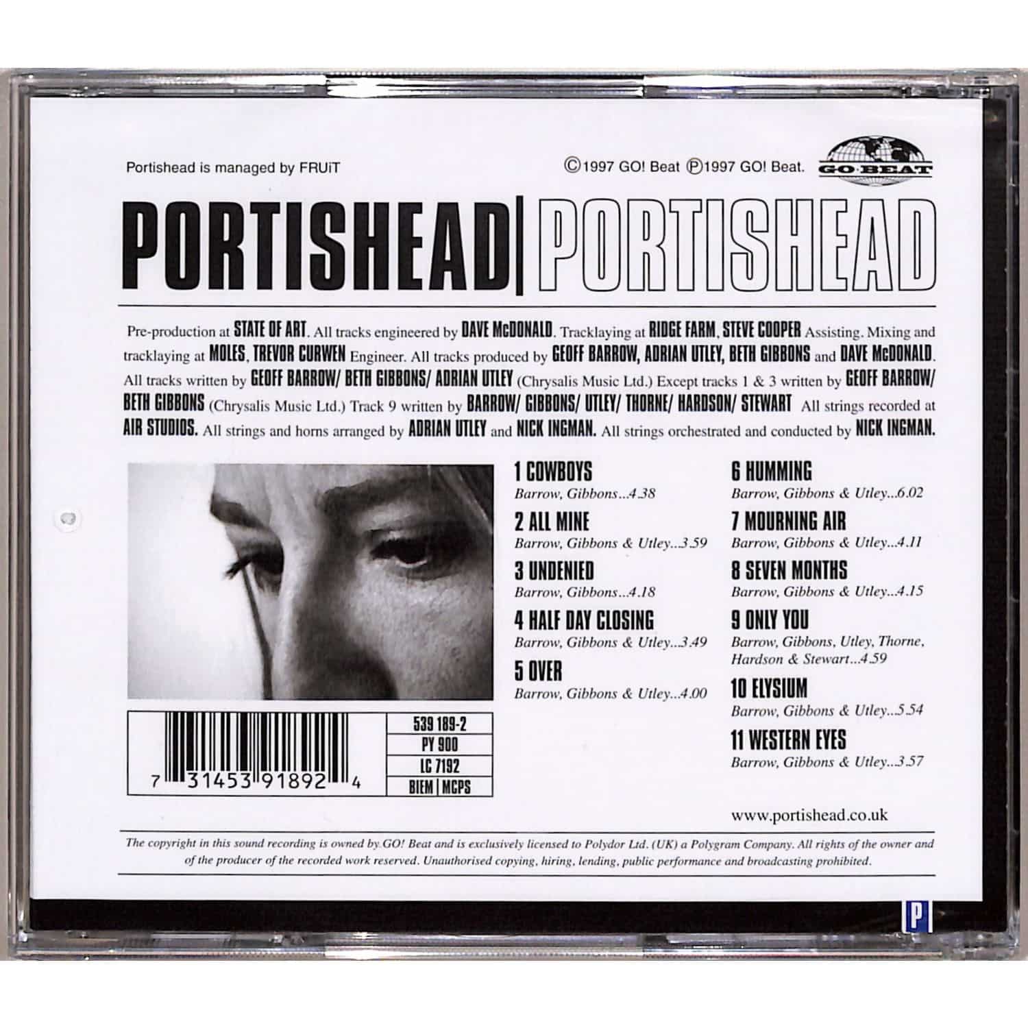 PORTISHEAD PORTISHEAD レコード Portishead – Portishead – 2 x Vinyl (180 Gram, LP, Album + 2
