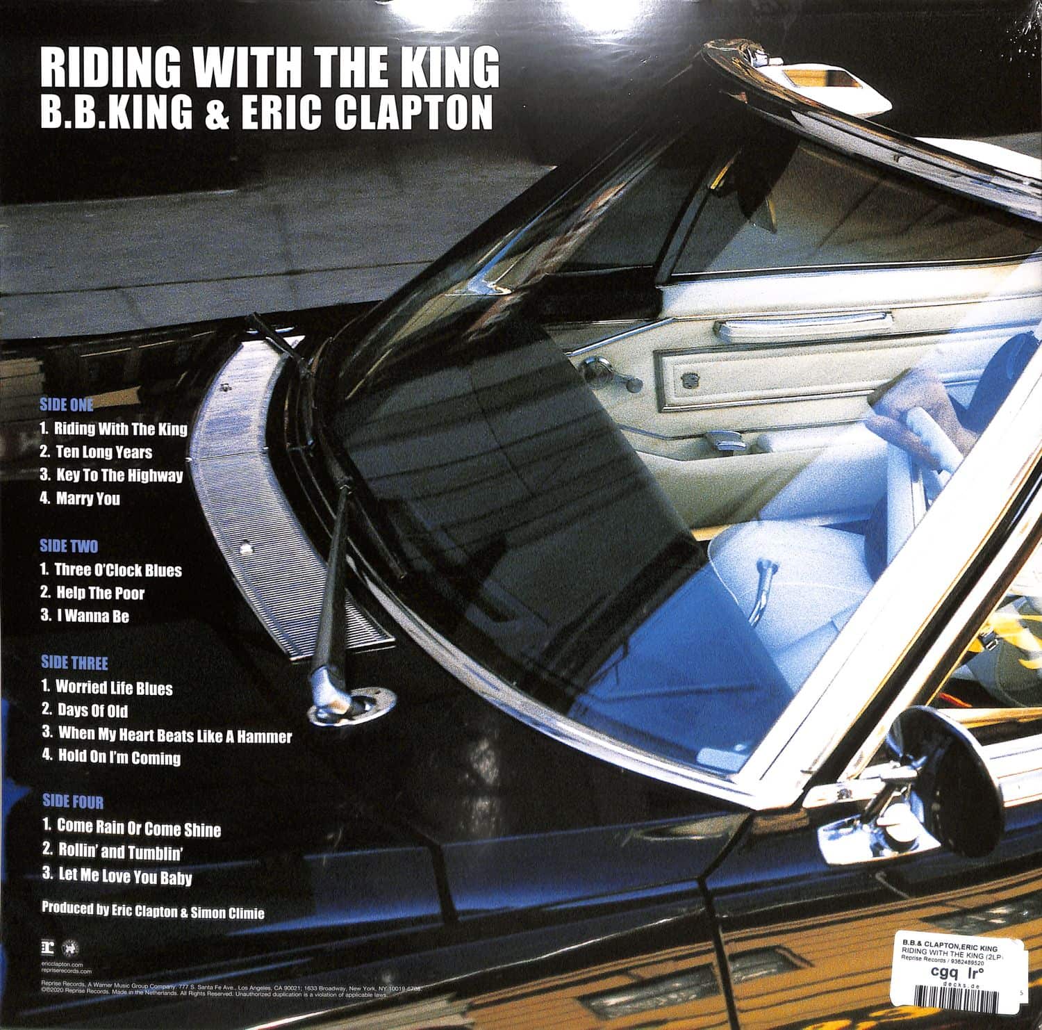 B.B. King & Eric Clapton - RIDING WITH THE KING