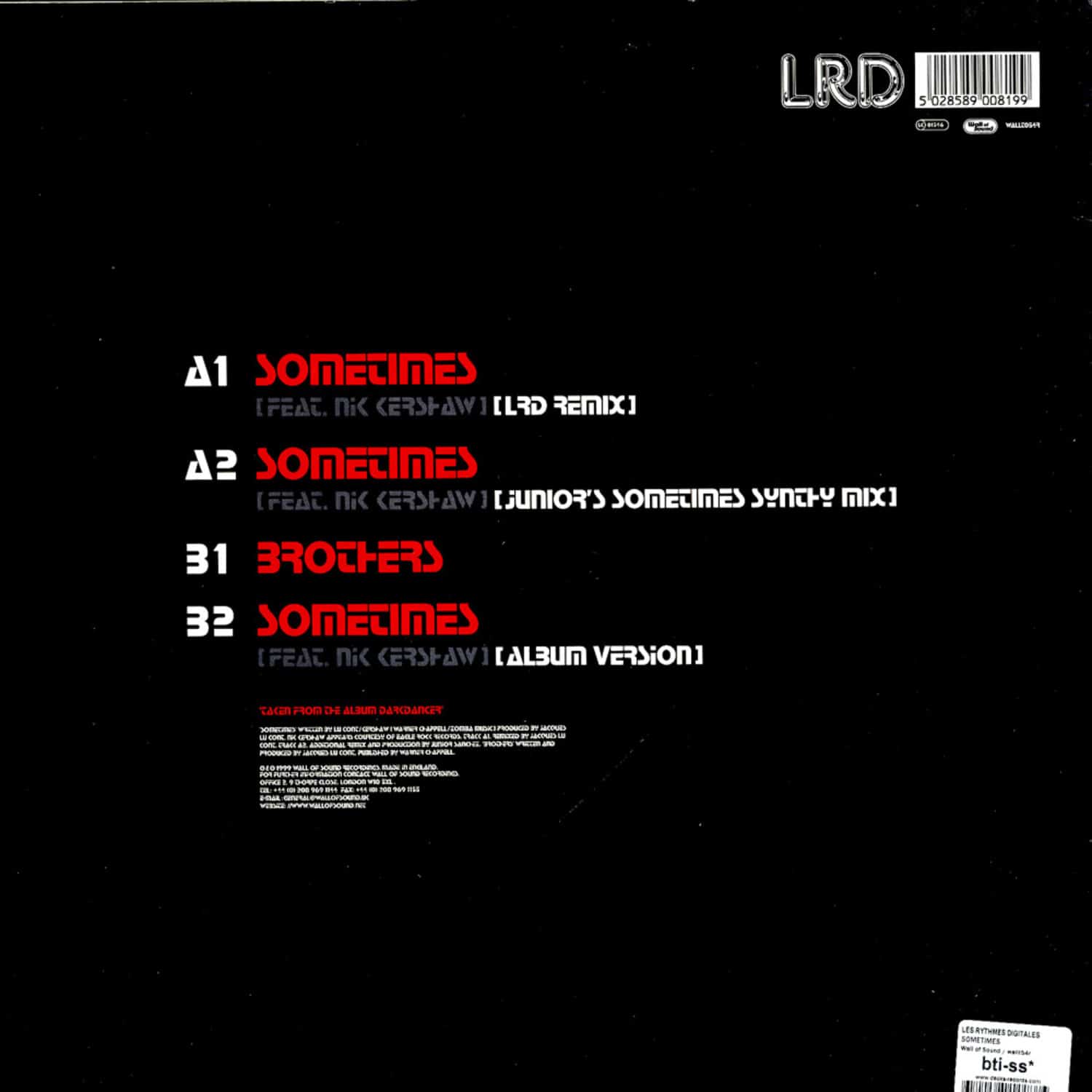 Les Rythmes Digitales - SOMETIMES