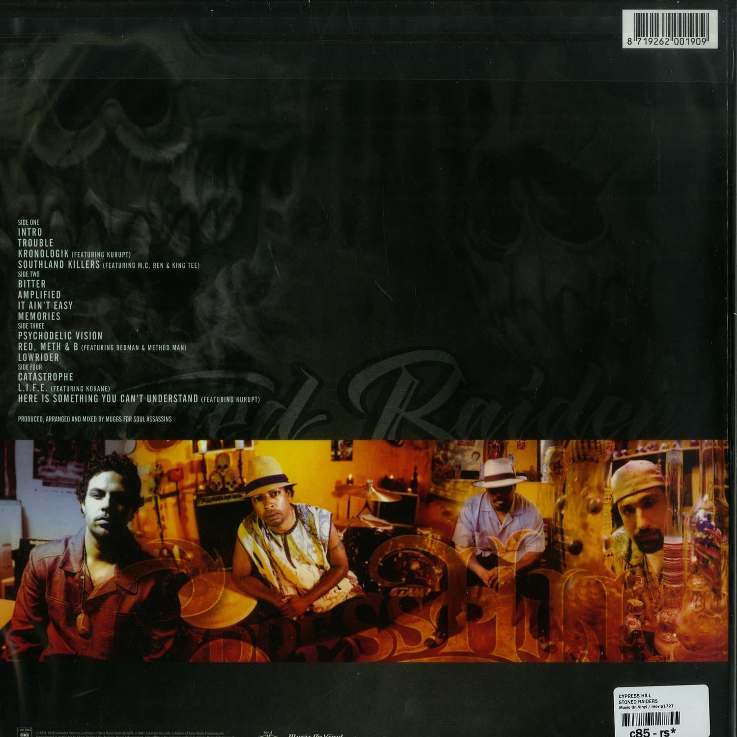 CYPRESS HILL / STONED RAIDERS (2LP) - HIP TANK RECORDS