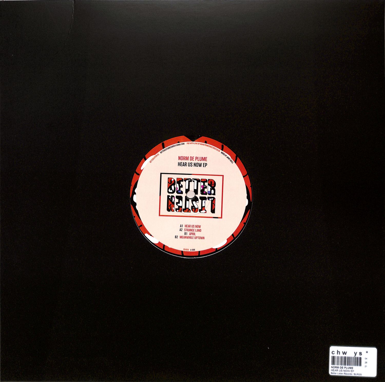 Norm De Plume / Hear Us Now EP Norm De Plume / Hear Us Now EP