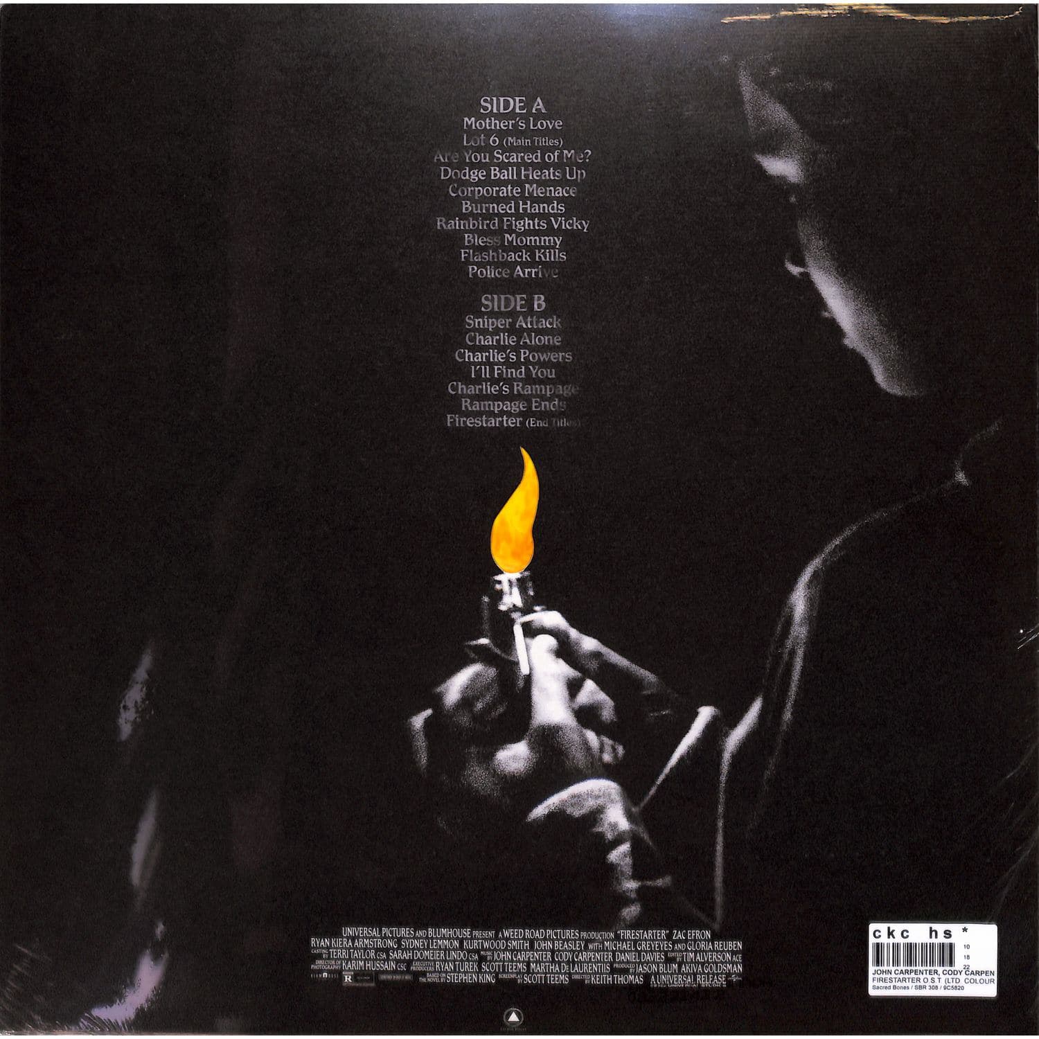 John Carpenter / Cody Carpenter / Daniel Davies FIRESTARTER O.S.T.