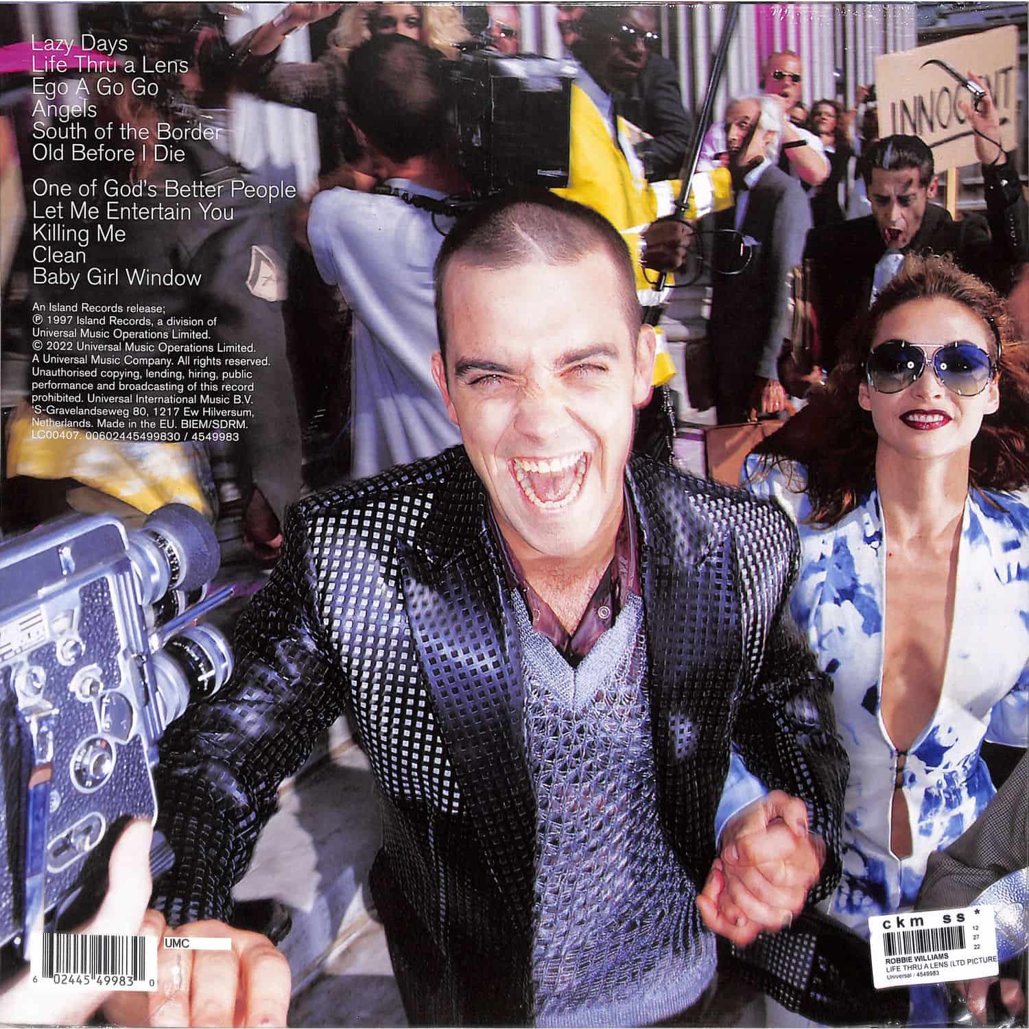 Robbie Williams - LIFE THRU A LENS