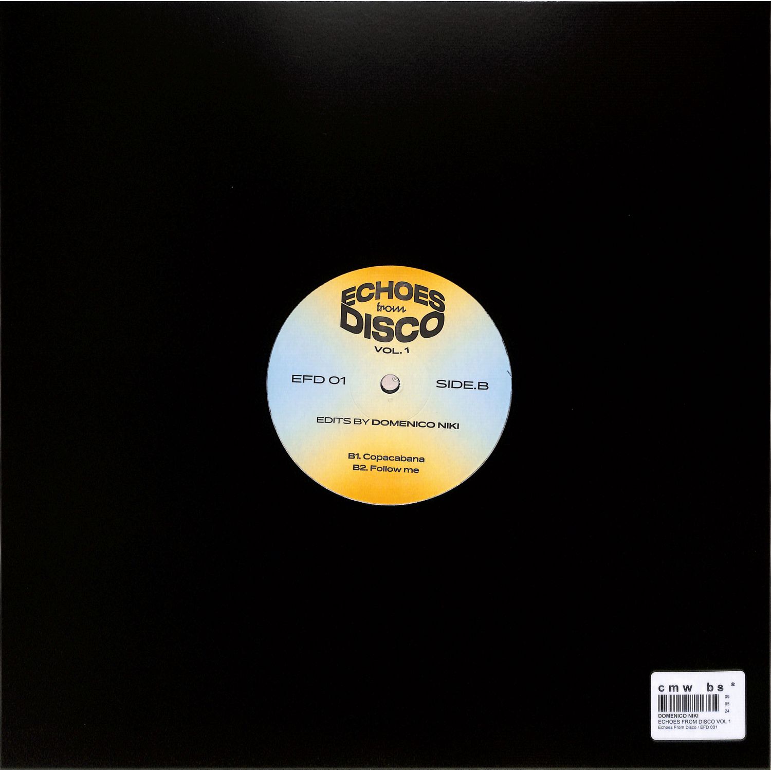 Domenico Niki / Echoes From Disco Vol 1 Domenico Niki / Echoes From Disco Vol 1