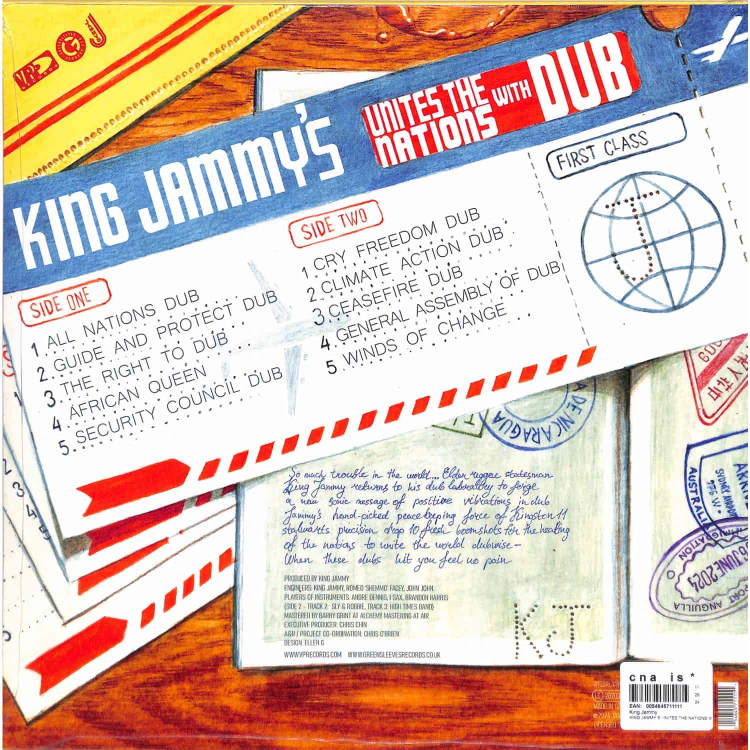 King Jammy - KING JAMMY S UNITES THE NATIONS WITH DUB