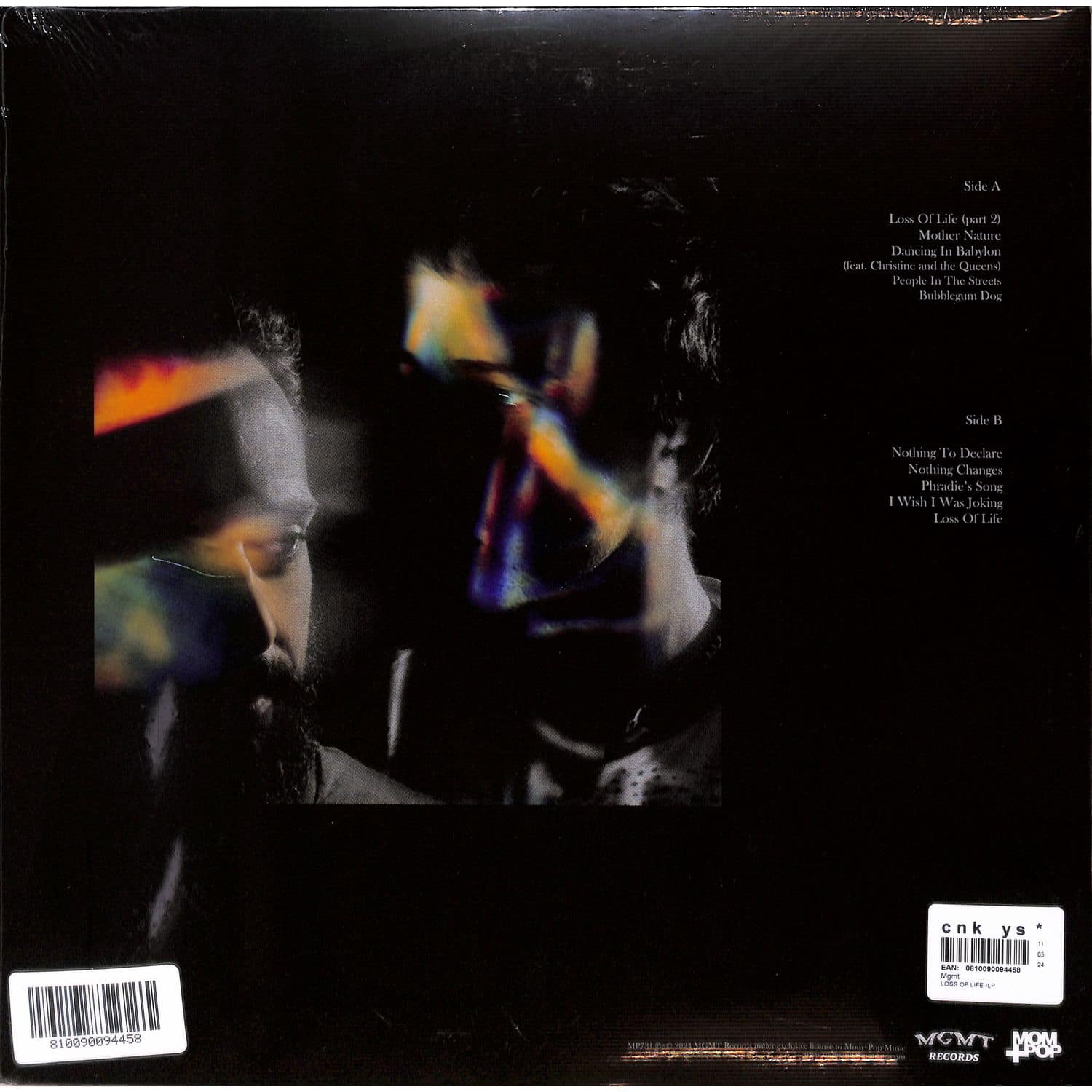 MGMT - LOSS OF LIFE