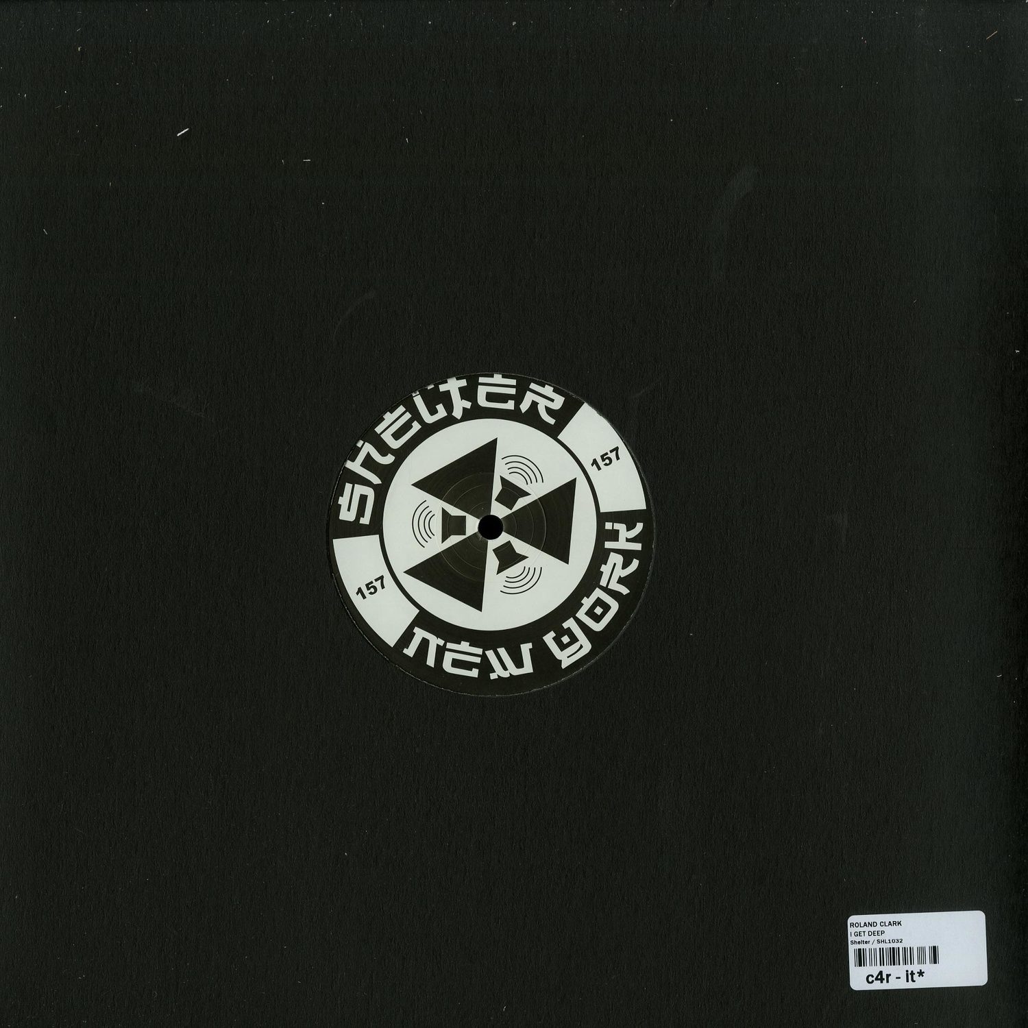 Roland Clark - I GET DEEP / Shelter / SHL1032 | 12 Inch Vinyl