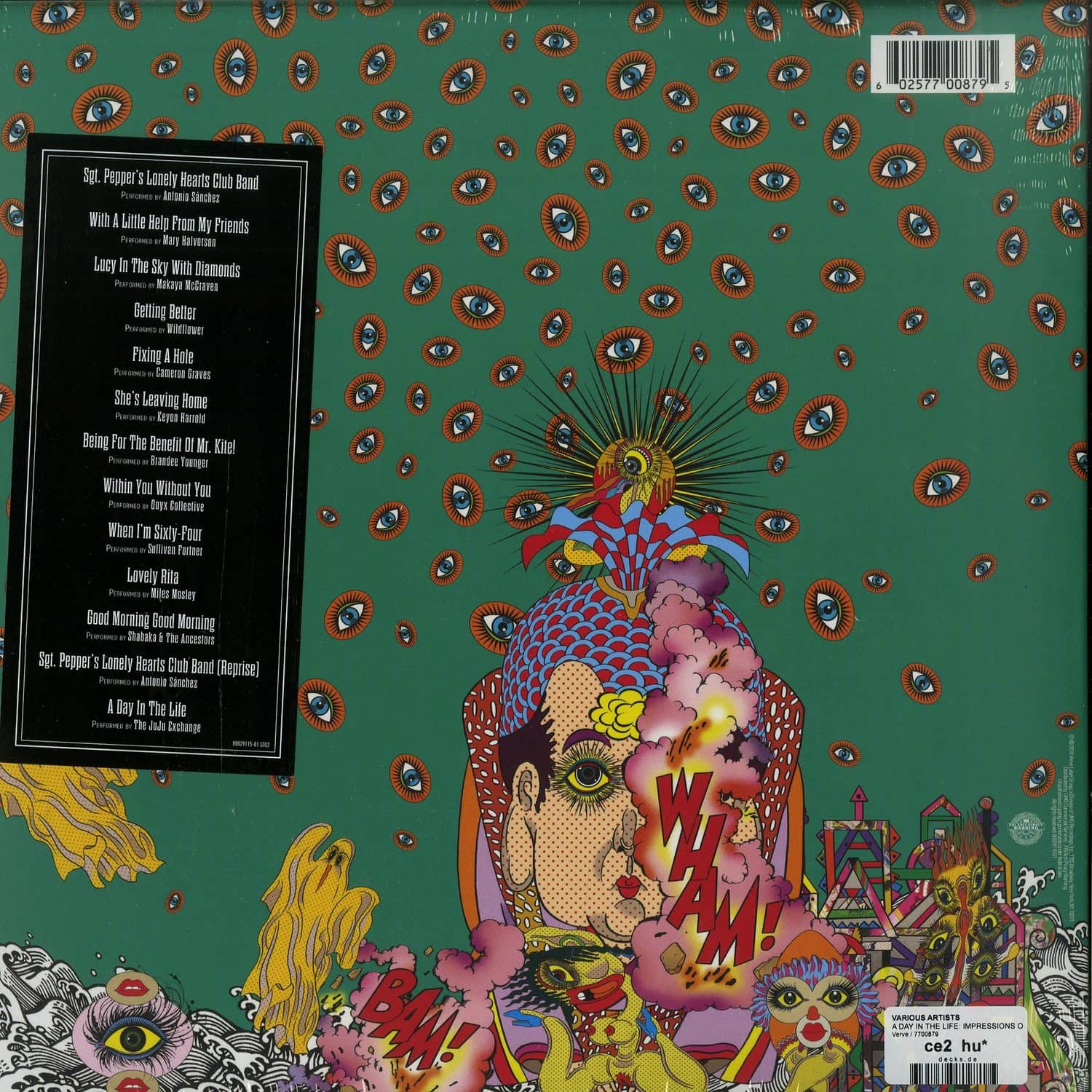 2discs LP Various A Day In The Life: Impressions Of Pepper B002911501 Impulse! 未開封 /00520 Various Artists - A DAY IN THE LIFE: IMPRESSIONS OF PEPPER / Verve