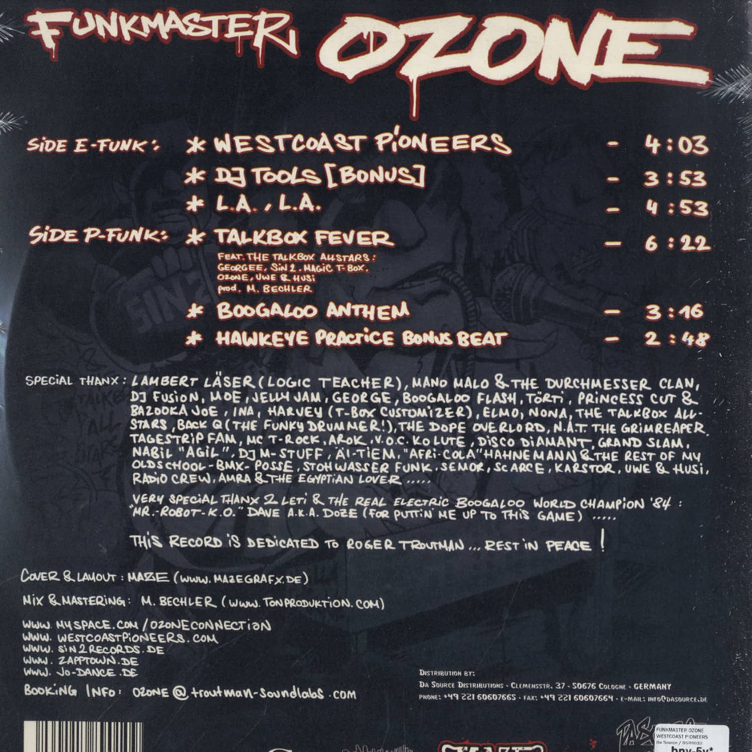 洋楽 Funkmaster Ozone / West Coast Pioneers Funkmaster Ozone - WESTCOAST PIONEERS
