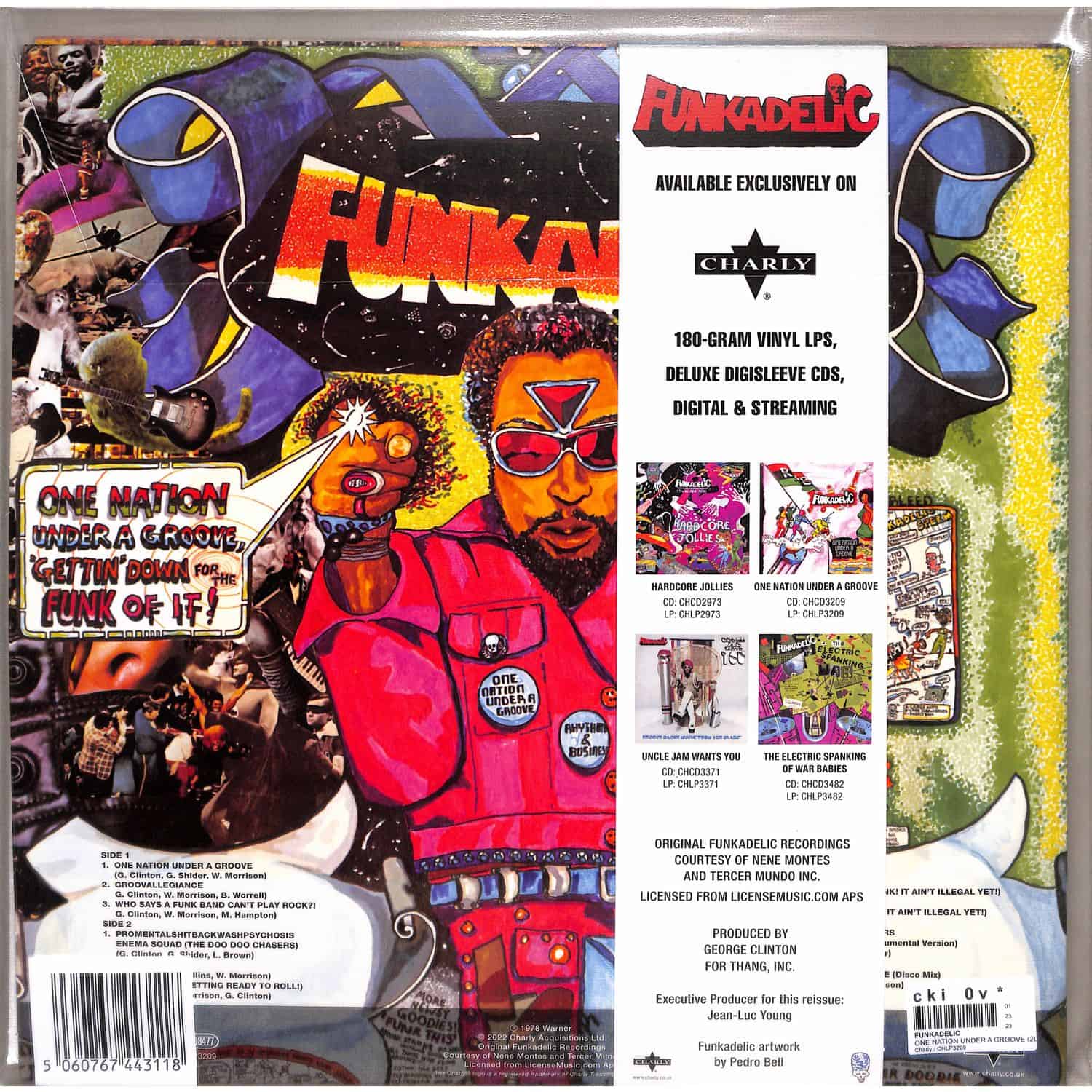 Funkadelic - ONE NATION UNDER A GROOVE / Charly / CHLP3209 | 2LP