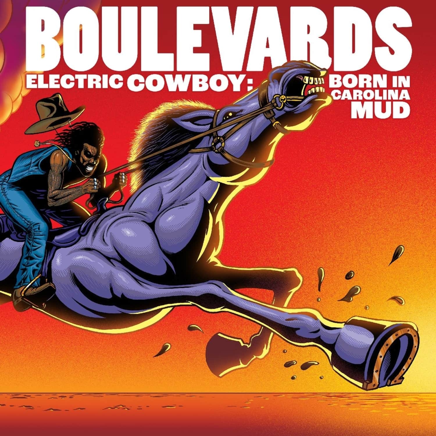 Boulevards – Electric Cowboy: Born In Carolina Mud, Vinyl LP Boulevards – Electric Cowboy: Born In Carolina Mud, Vinyl LP