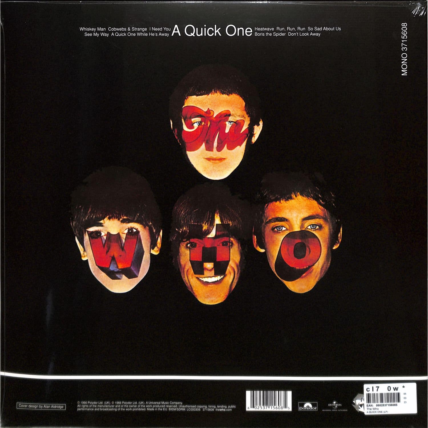 The Who A Quick One ドイツLP Reissue 1stプレス The Who A Quick One ドイツLP Reissue 1stプレス - メルカリ