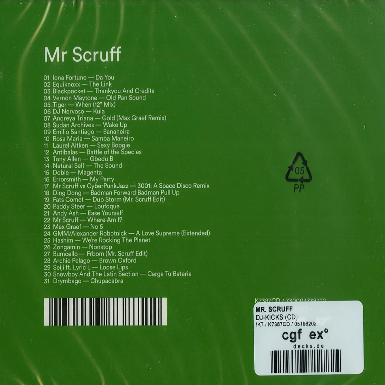 Mr. Scruff - DJ-KICKS