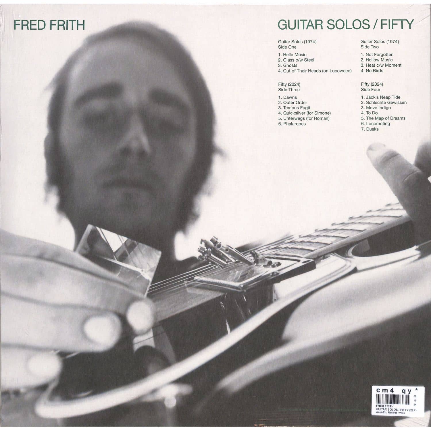 Fred Frith - GUITAR SOLOS / FIFTY