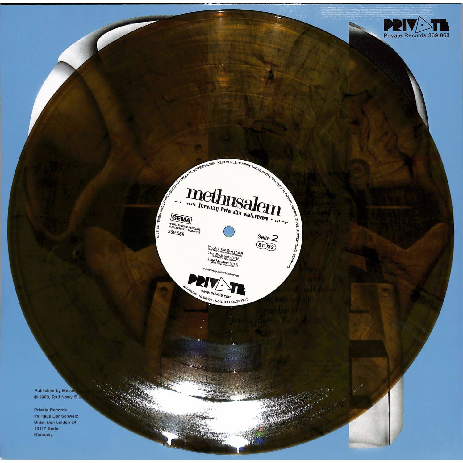 Methusalem - JOURNEY INTO THE UNKNOWN / Private Records / 369.068