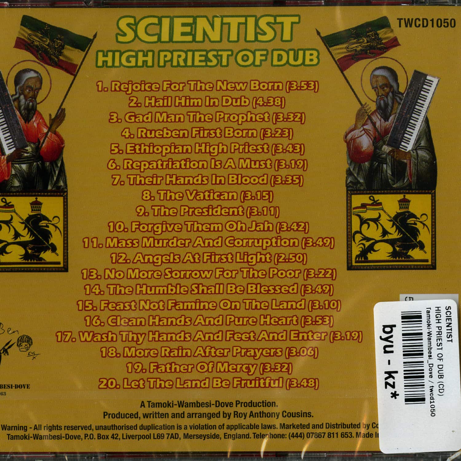 Scientist - HIGH PRIEST OF DUB