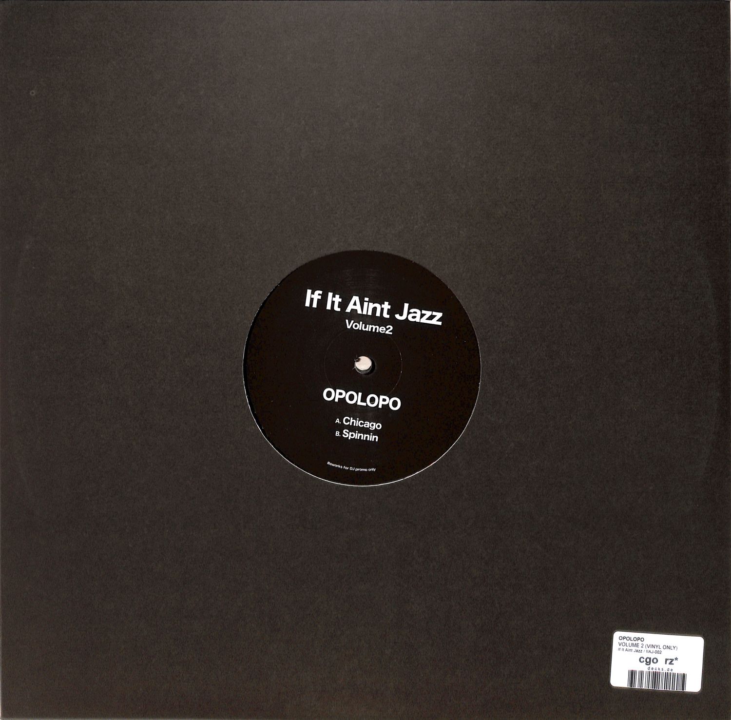 激レア！ Opolopo - If It Aint Jazz Volume 2 Opolopo – If It Aint Jazz Volume 2 – Vinyl (12
