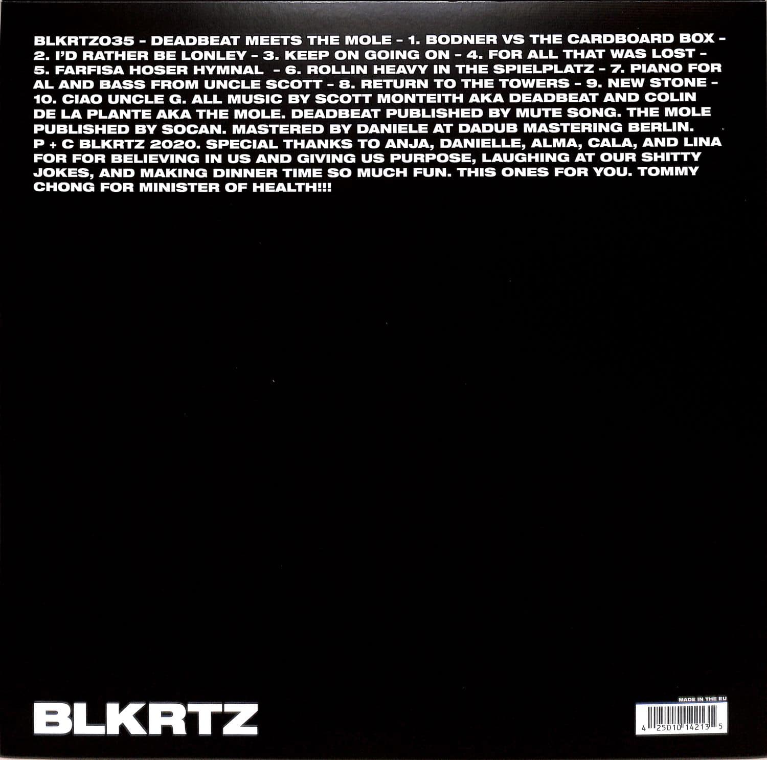 独2x12” Deadbeat, The Mole Deadbeat Meets the Mole BLKRTZ035 BLKRTZ /00500 a1113010169_10.jpg